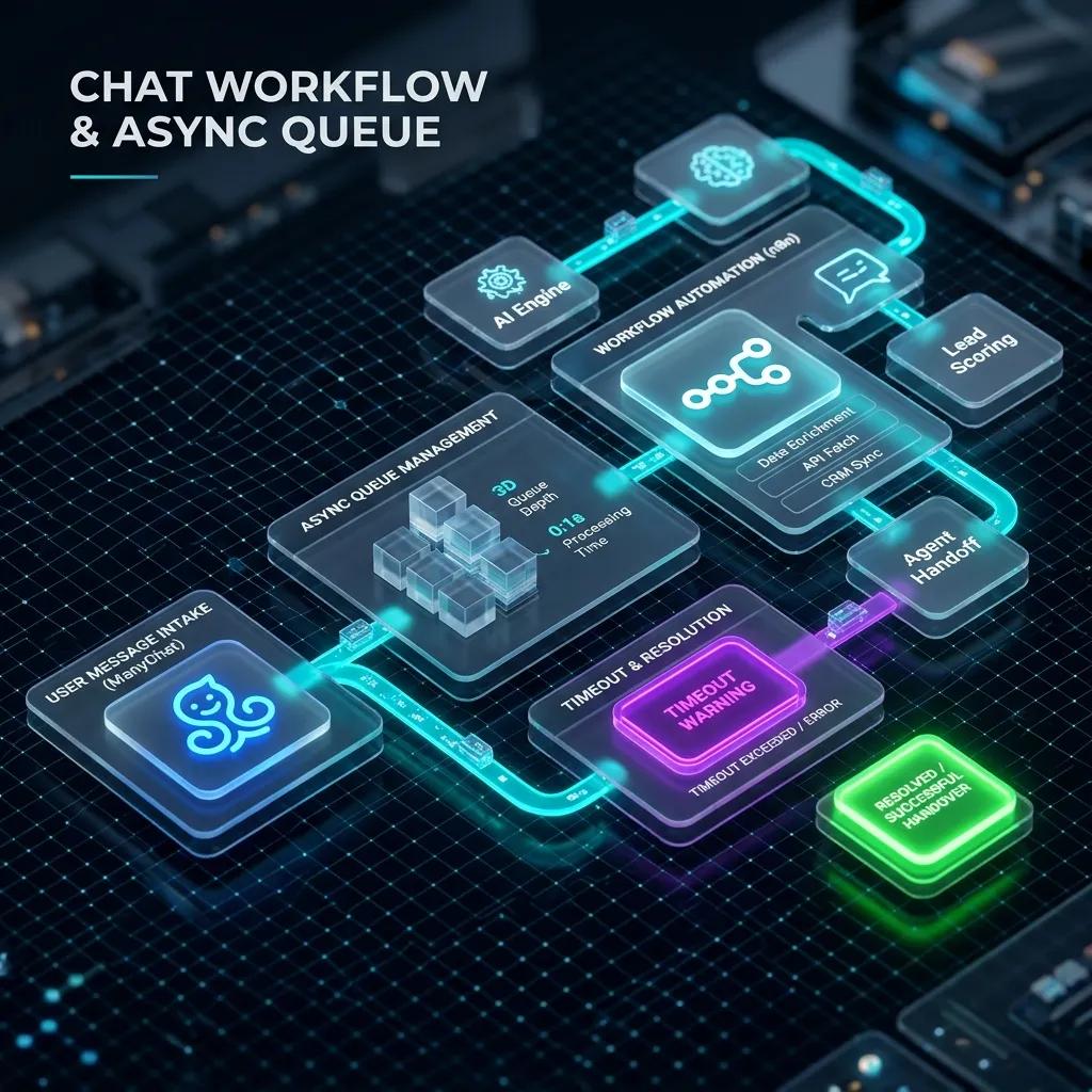 ManyChat + n8n: How to Beat the 10-Second Response Timeout and Build Async Chat Flows