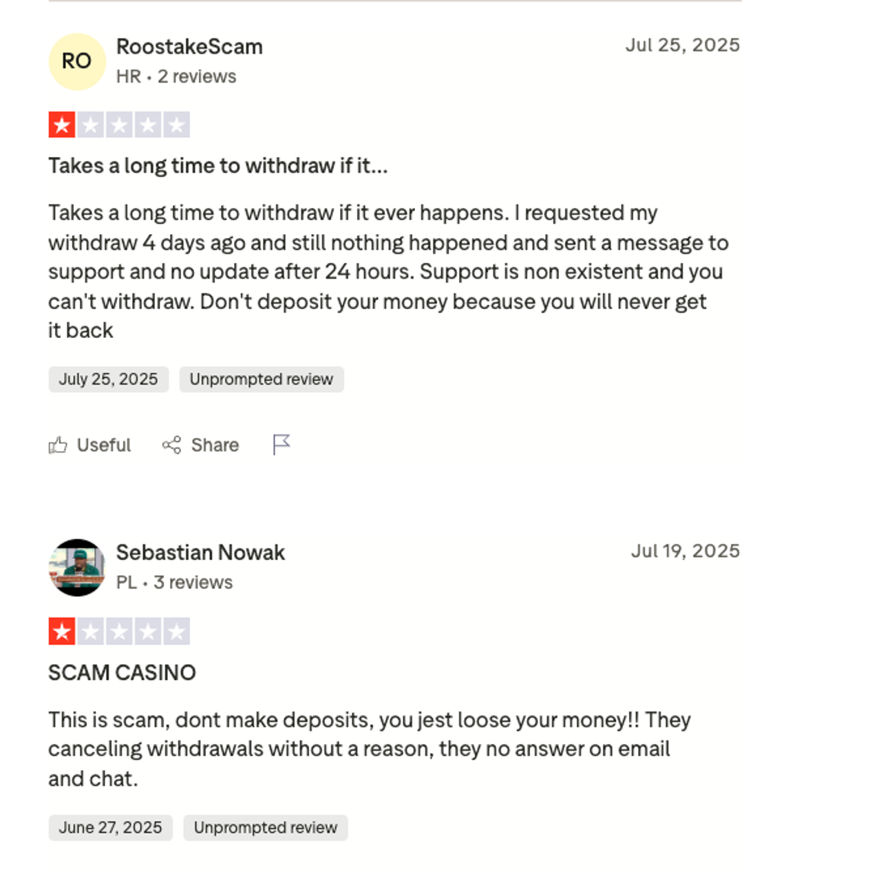 crypto casino roostake.com reviews