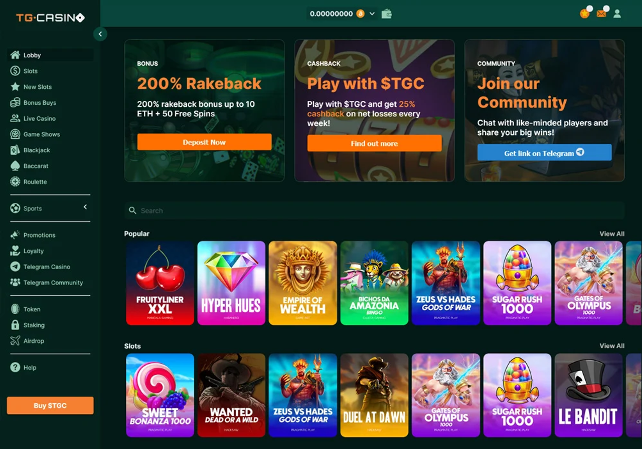 TG.casino review