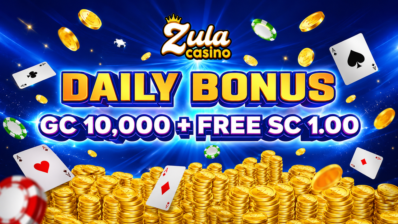 zula casino welcome bonus free sc