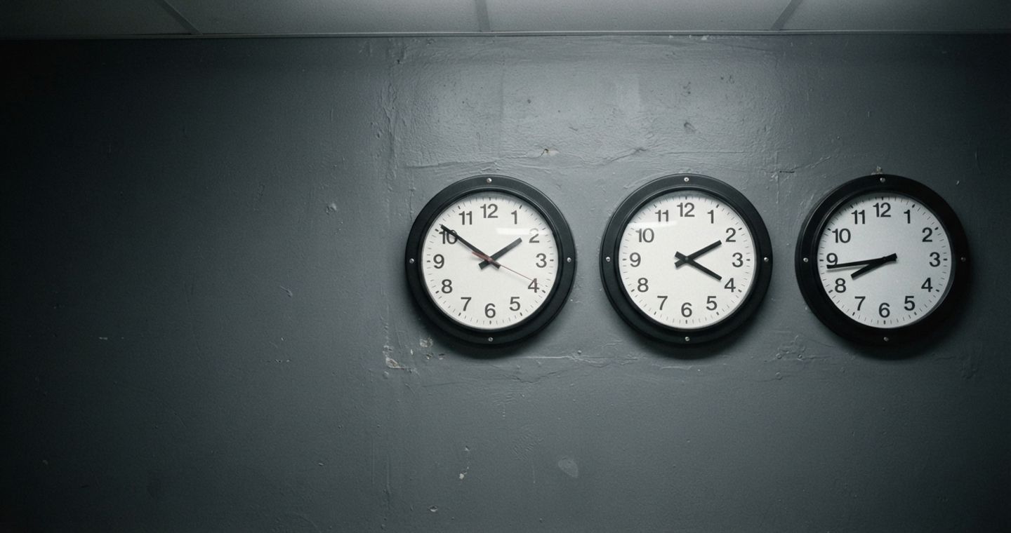 Claude watermark timeline — three clocks running at once on marking, detection and policy