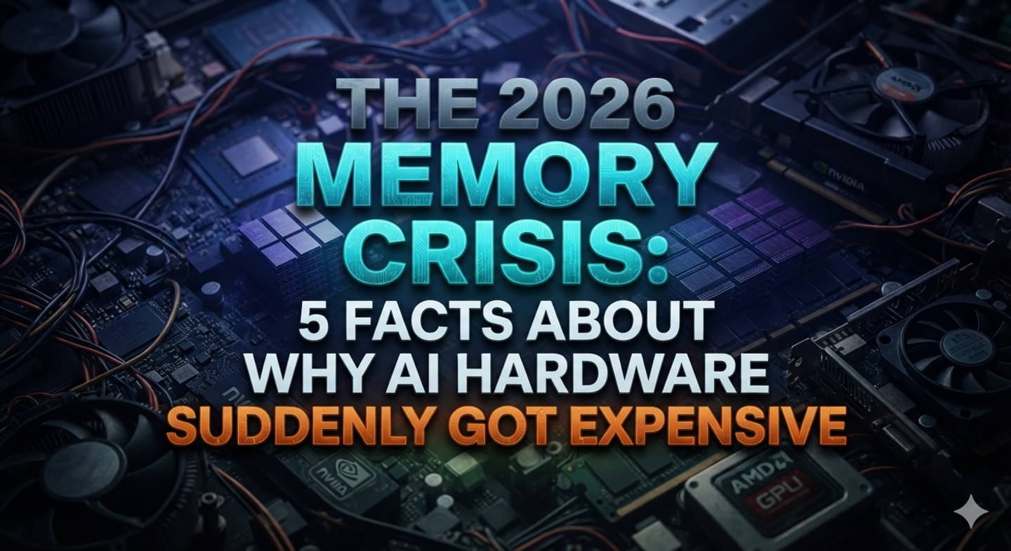 The 2026 Memory Crisis: 5 Facts About Why AI Hardware Suddenly Got Expensive