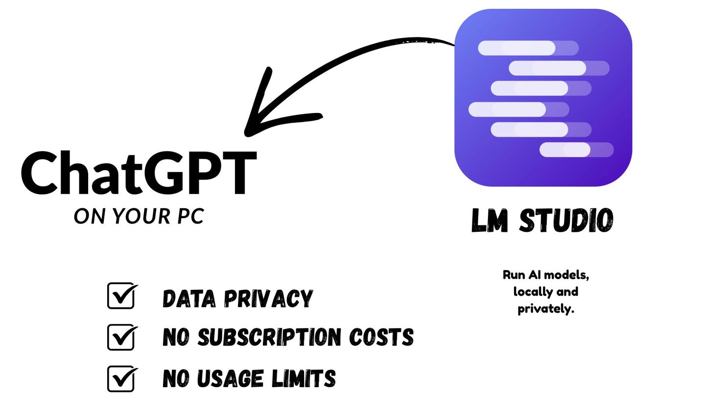LM allows you to run AI models, locally and privately.