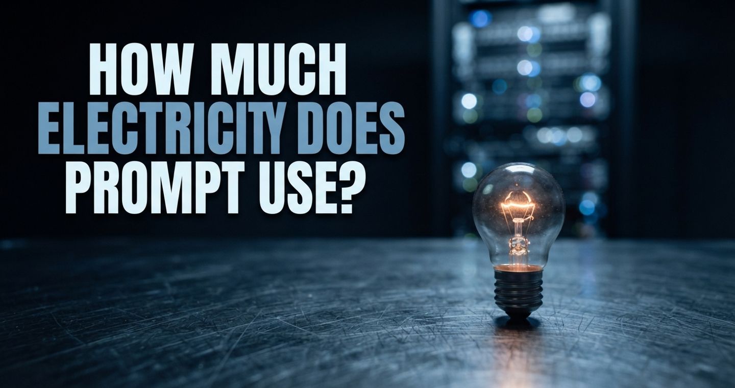 How Much Electricity Does One AI Prompt Use? 5 Surprising Facts