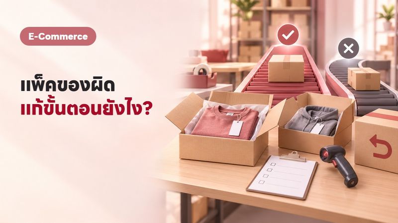 แพ็คของผิดซ้ำแล้วซ้ำเล่า? ระบบ Pick Pack Ship ช่วยได้จริง นี่คือวิธี
