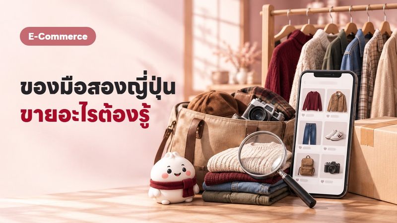ขายของมือสองญี่ปุ่นในไทย 2569 เทรนด์ แหล่งสินค้า กำไรที่ควรรู้