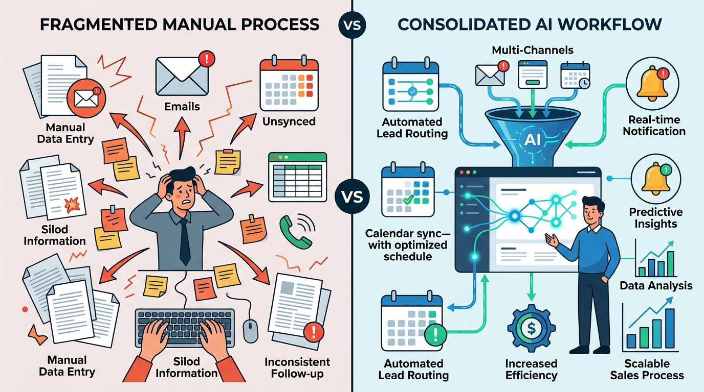 AI Workflows for Real Estate Teams: The 3 Systems That Separate Top Producers From the Rest