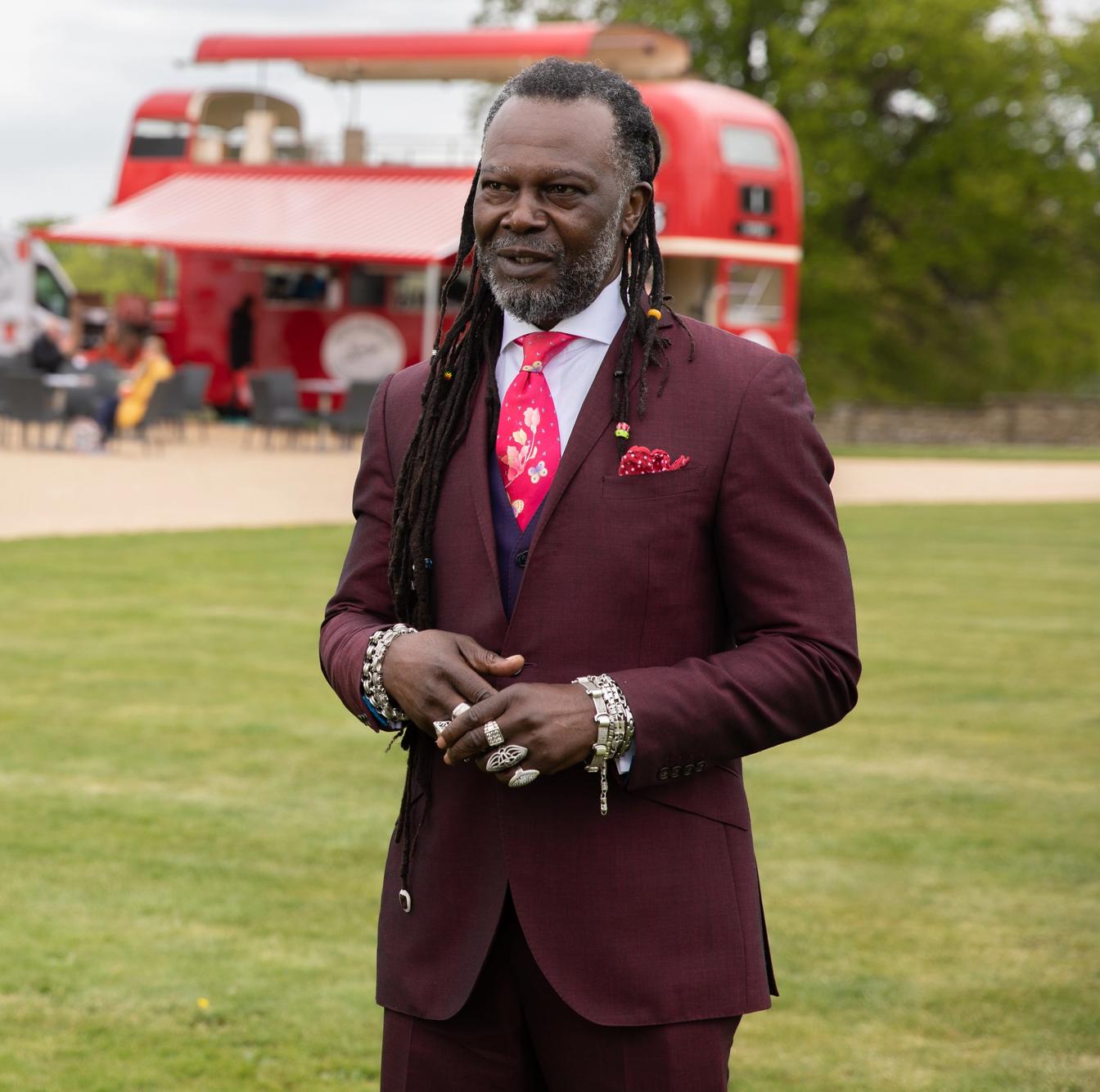Levi Roots at the Festival of Business in Essex Levi Roots at the Festival of Business in Essex