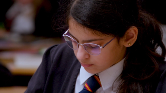 girl writing girl writing