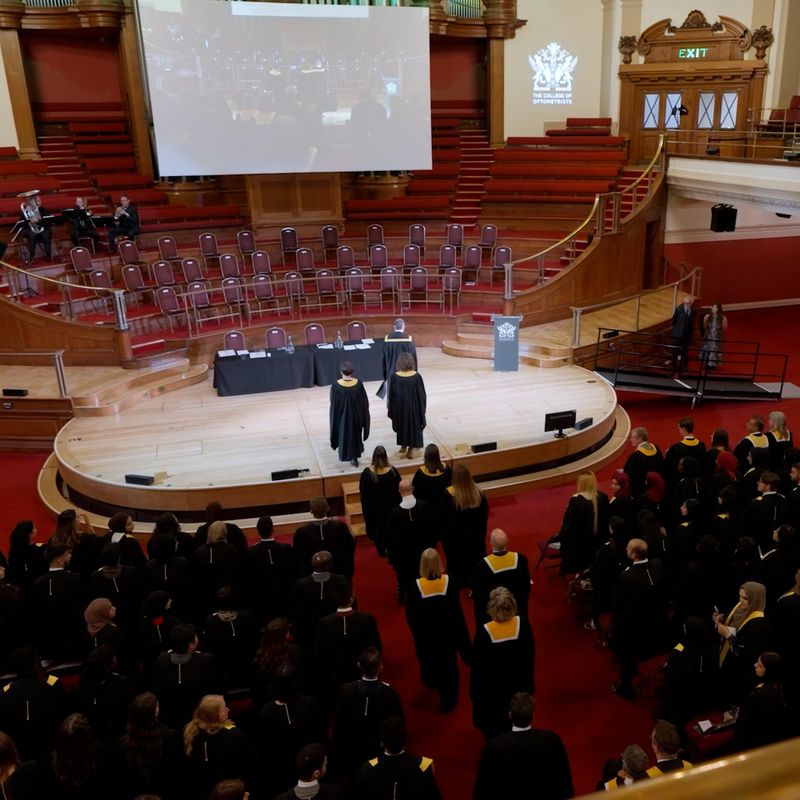 Graduation Ceremony at the College of Optometry 