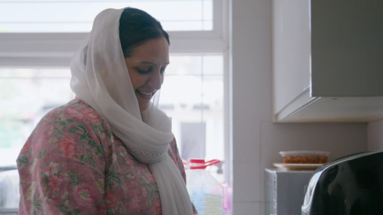 Saiqa, Capstone Foster Carer, smiling 