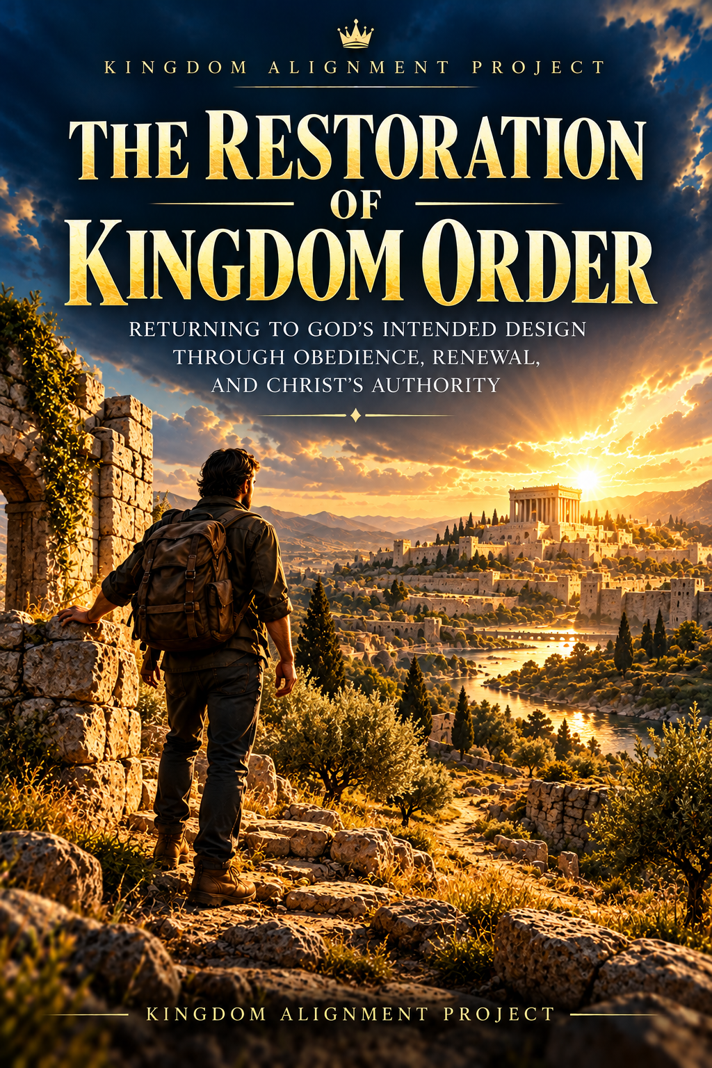 Cover of The Restoration of Kingdom Order, the fifth core discipleship book from Kingdom Alignment Project.