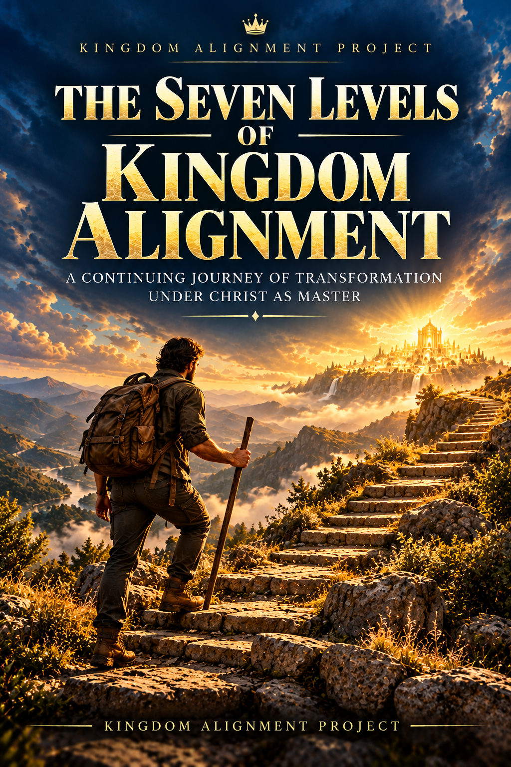 Cover of The Seven Levels of Kingdom Alignment, the sixth core discipleship book from Kingdom Alignment Project.