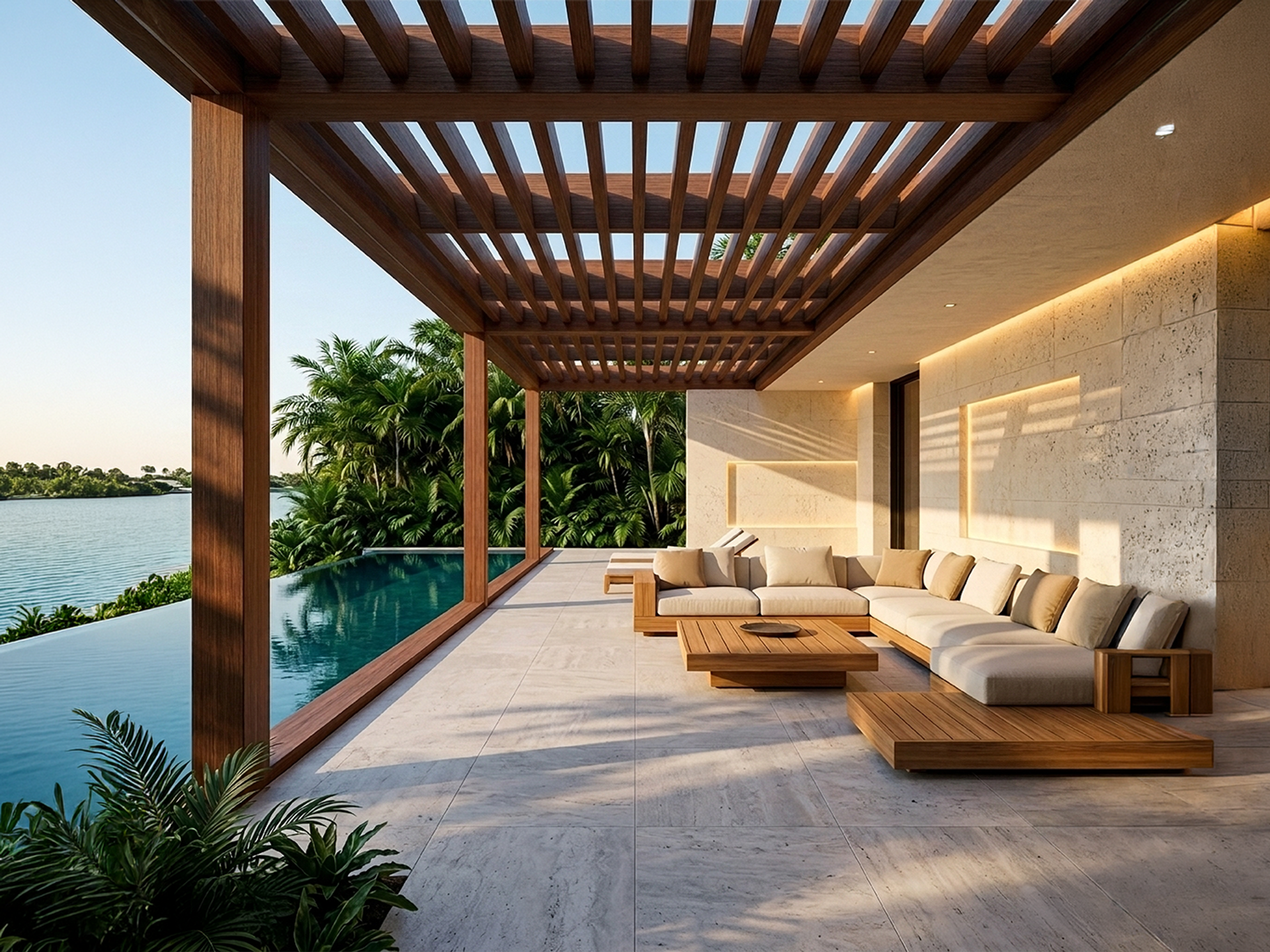 Viga WPC Exterior — vista alternativa