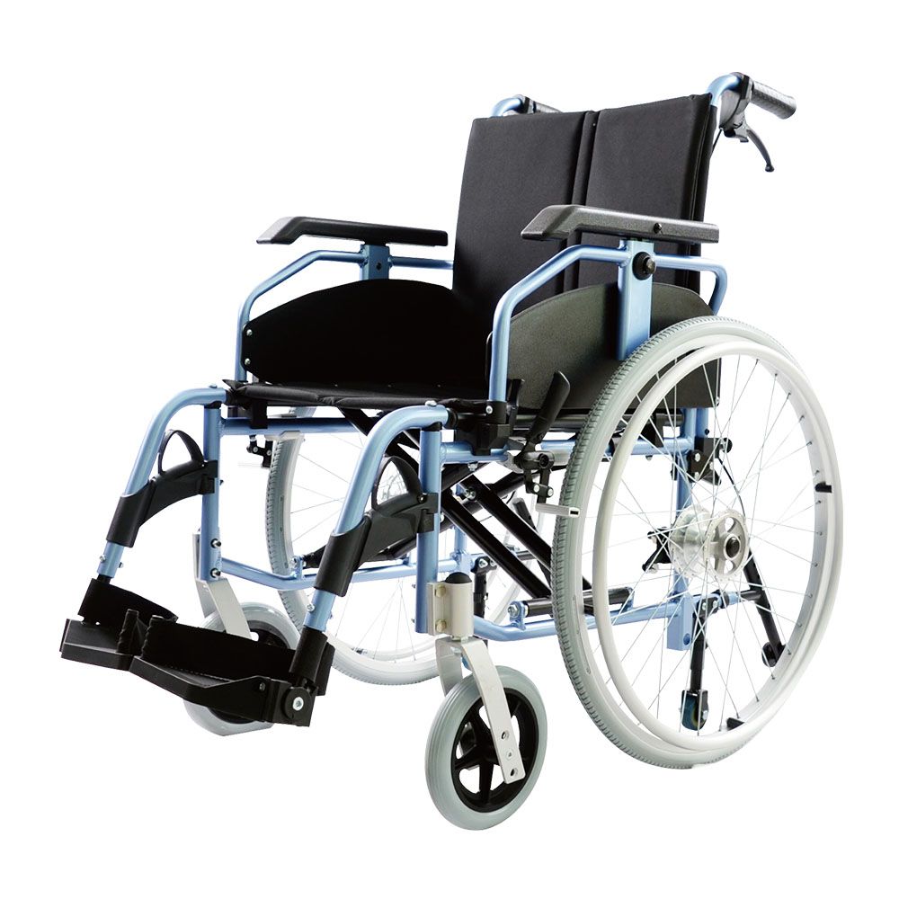 YK9072 aluminum foldable lightweight manual wheelchair