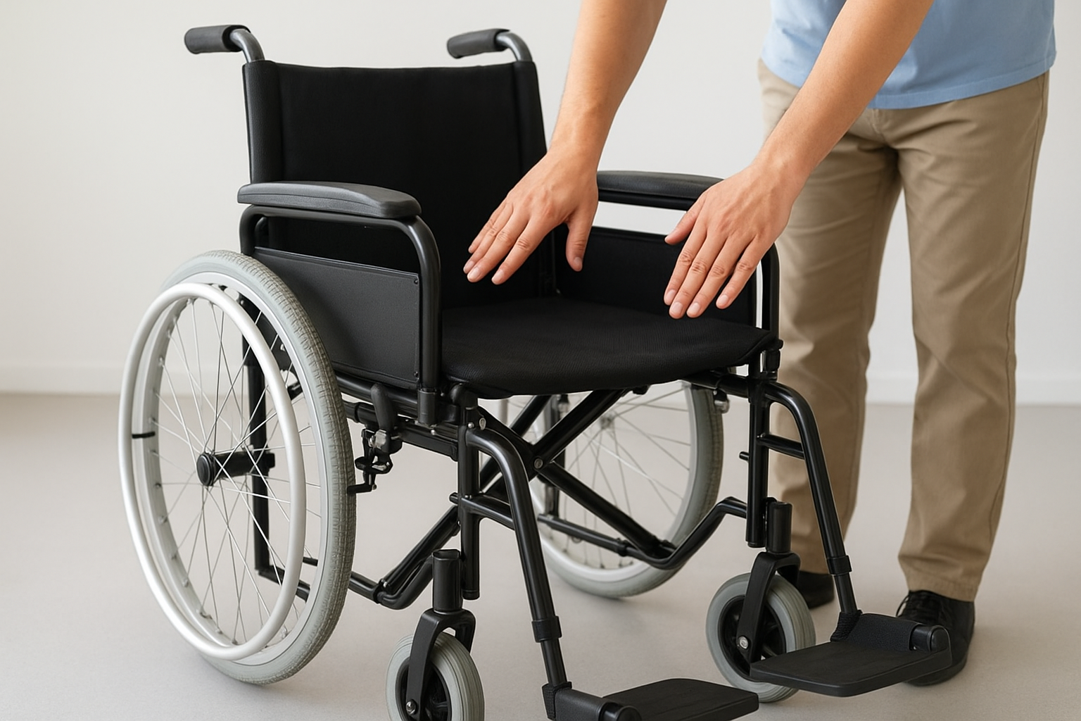 How to Fold a Wheelchair Step by Step