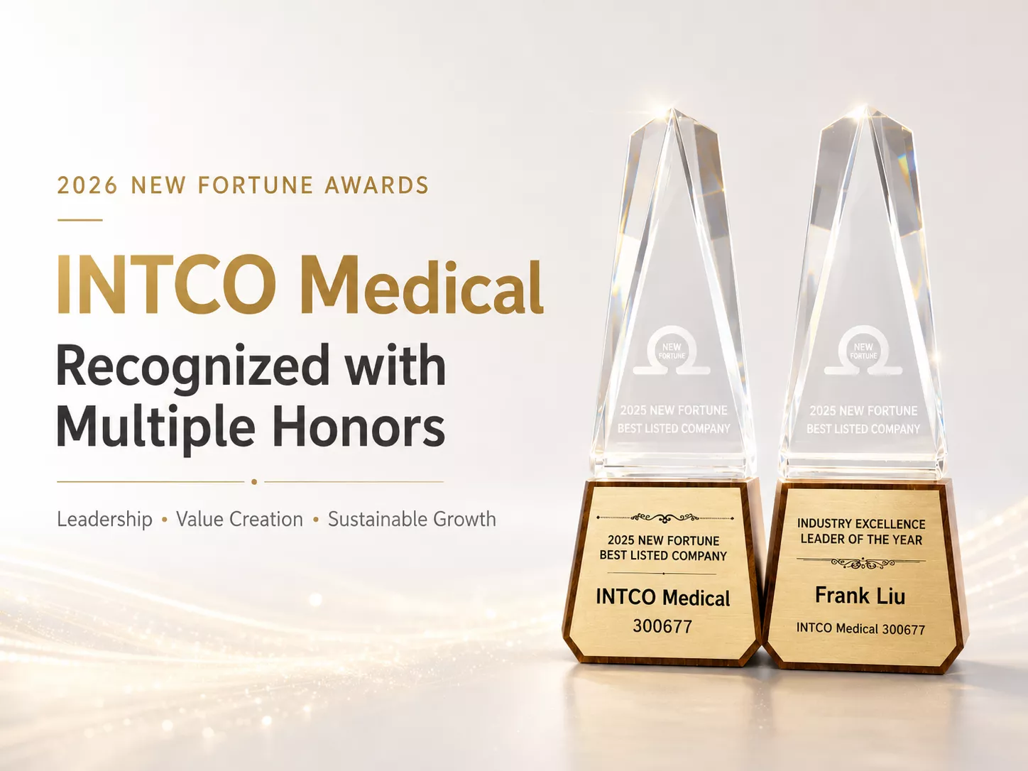 INTCO Medical recognized with multiple honors at the 2026 New Fortune Awards