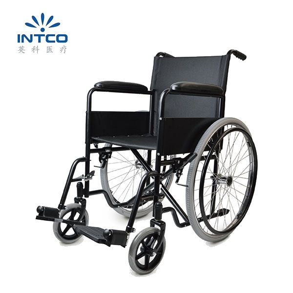 YK9022 steel frame foldable detachable parts manual wheelchair product image
