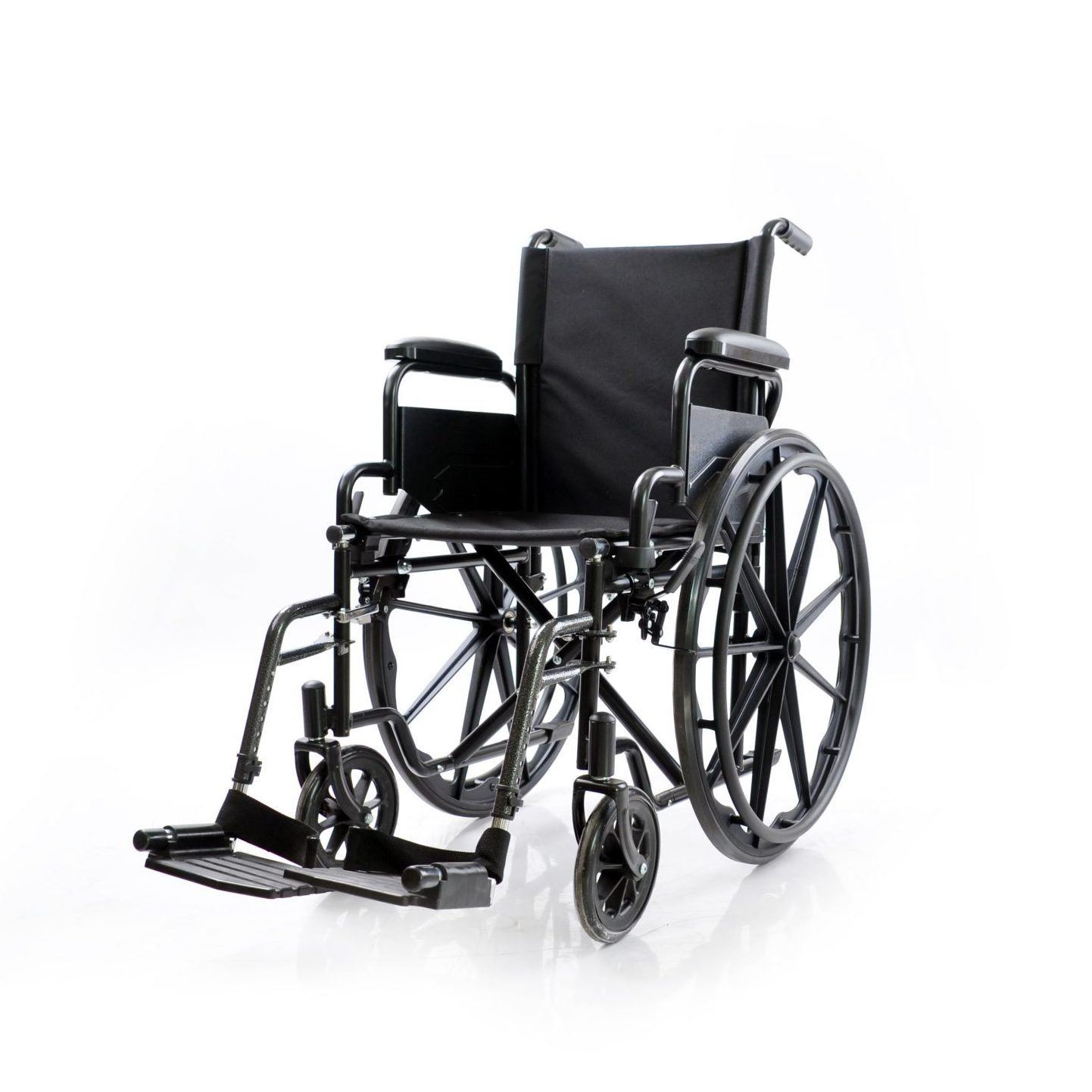 YK9050 K1 steel frame foldable detachable parts manual wheelchair