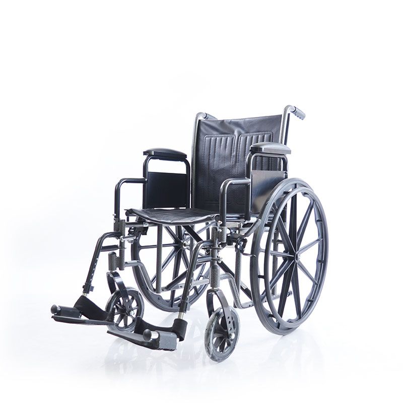 YK9052 K2 steel frame foldable detachable parts manual wheelchair yk9052 a detail