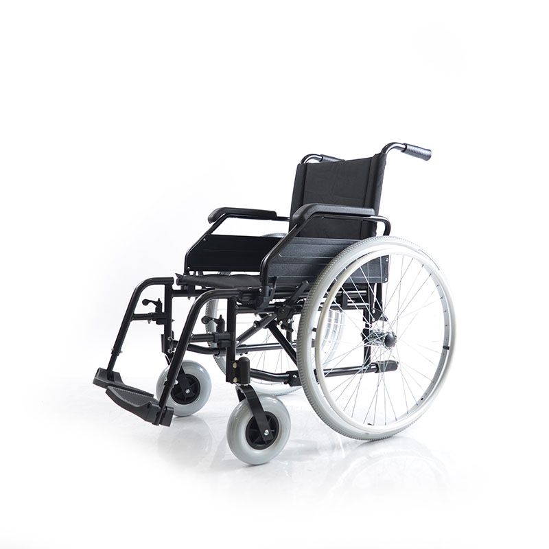 YK9080 aluminum foldable lightweight manual wheelchair foldable high-strength aluminum alloy frame, stable and lightweight detail