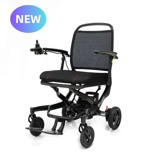E-LITE carbon fiber foldable lithium battery power wheelchair
