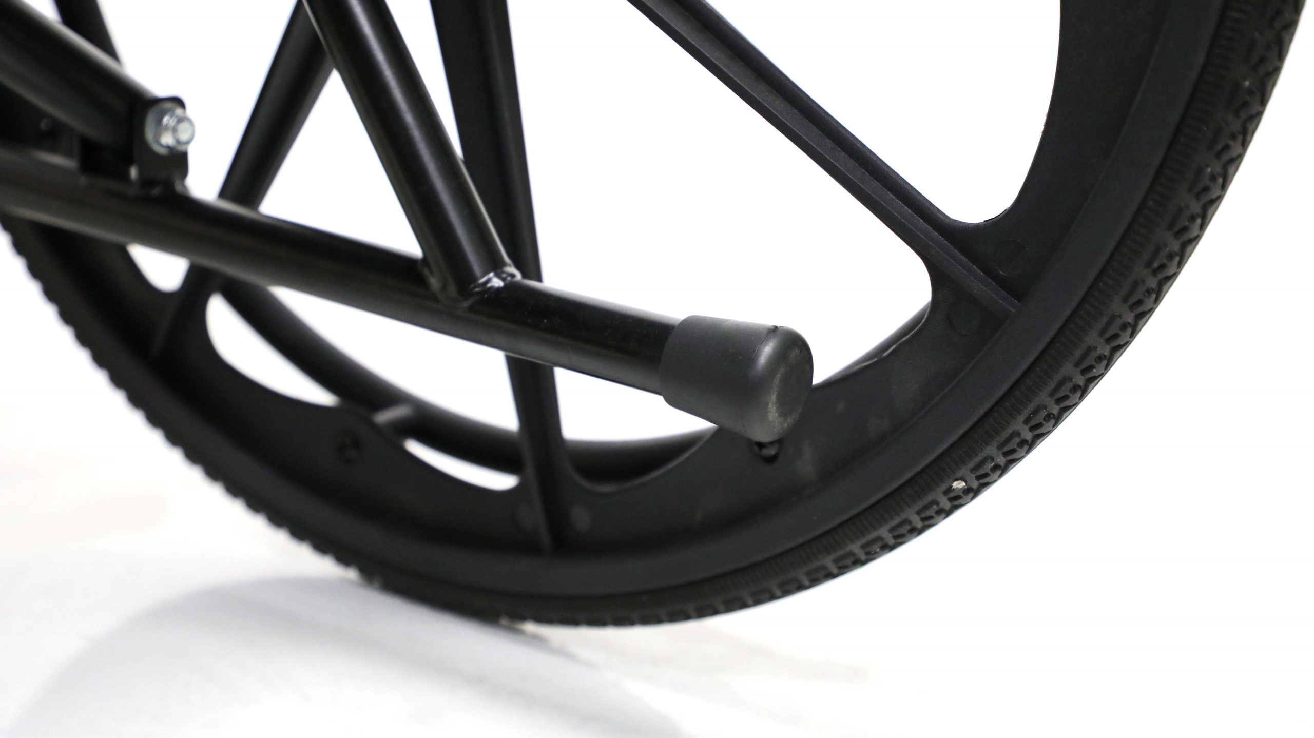 ECO steel frame foldable adjustable manual wheelchair wheels of eco detail