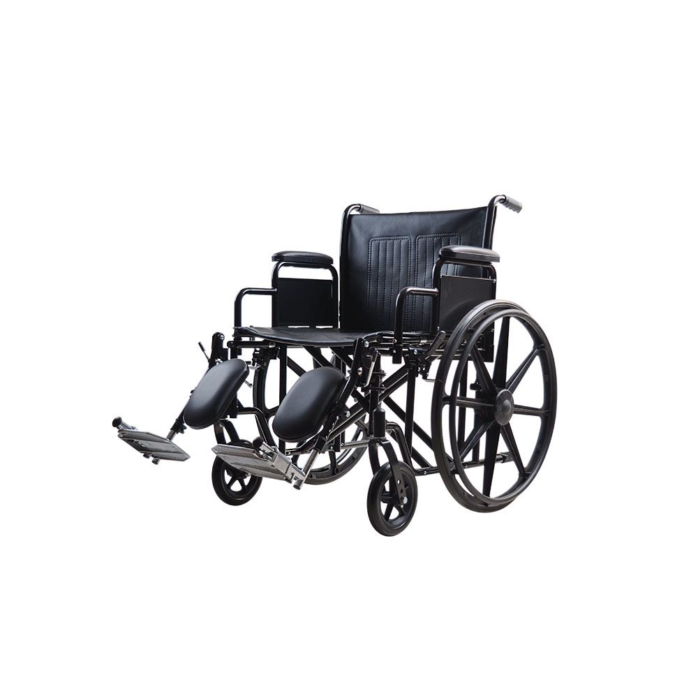 YK9052B K7 steel frame foldable detachable parts manual wheelchair