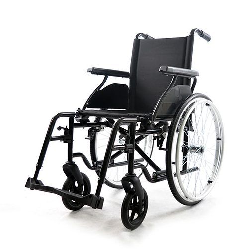 YK9045 steel frame foldable anti-tipper manual wheelchair yk9045 a detail