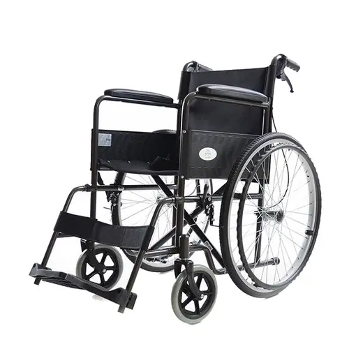 YK9012 steel frame foldable detachable parts manual wheelchair product image