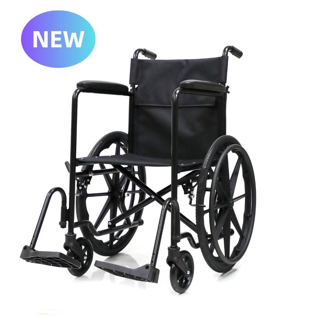 ECO steel frame foldable adjustable manual wheelchair