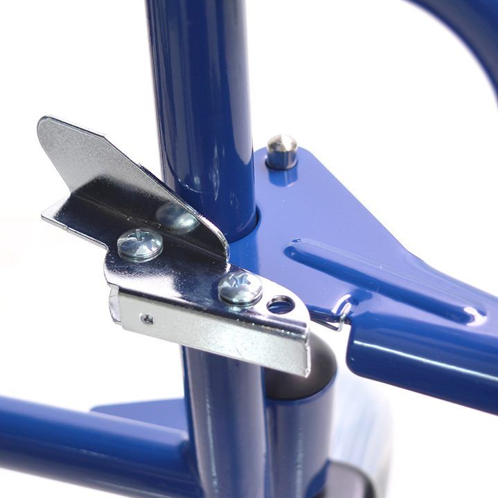 YK9034 steel frame foldable detachable parts manual wheelchair detachable slope armrests make it easier for users to get in and out of wheelchairs detail