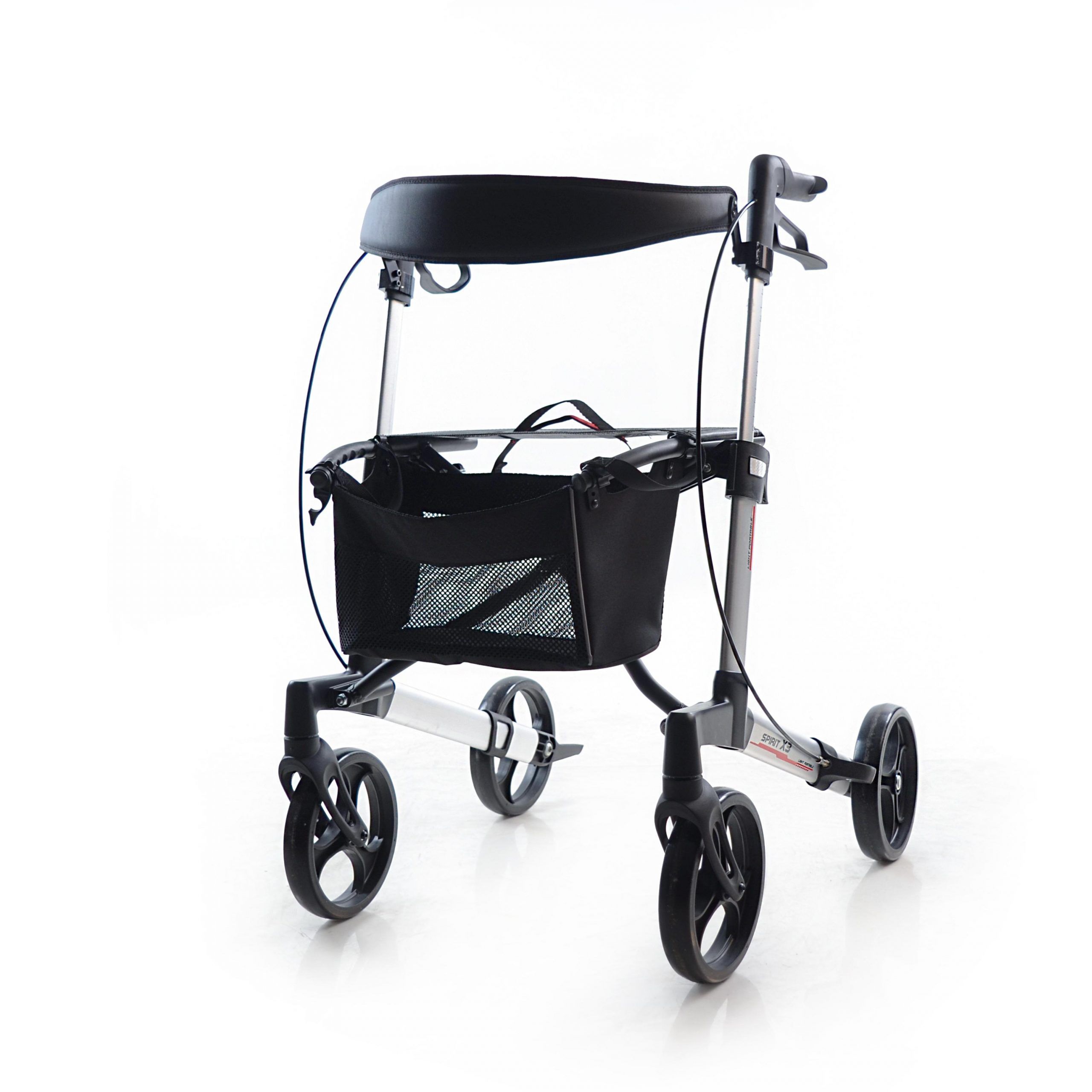 SPIRIT X3 aluminum foldable lightweight rollator walker
