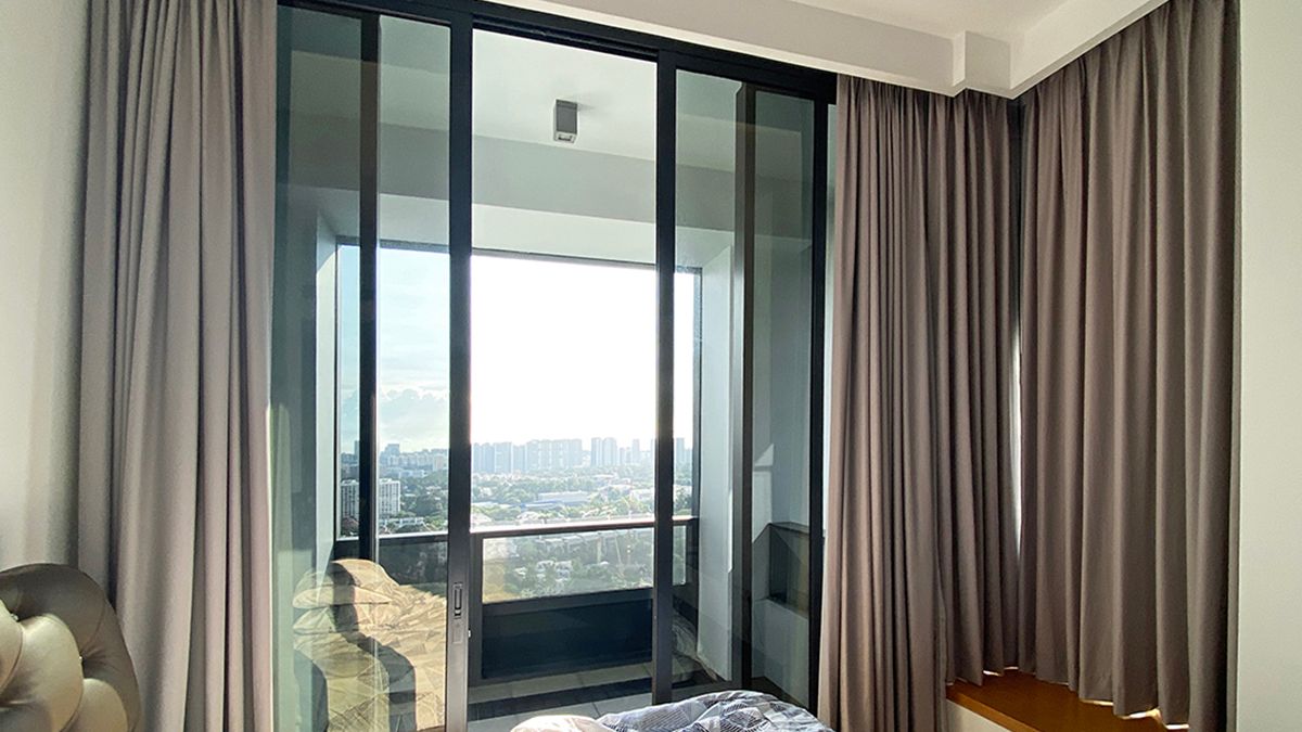 Craft A Shade Condo Blackout curtains Bedroom