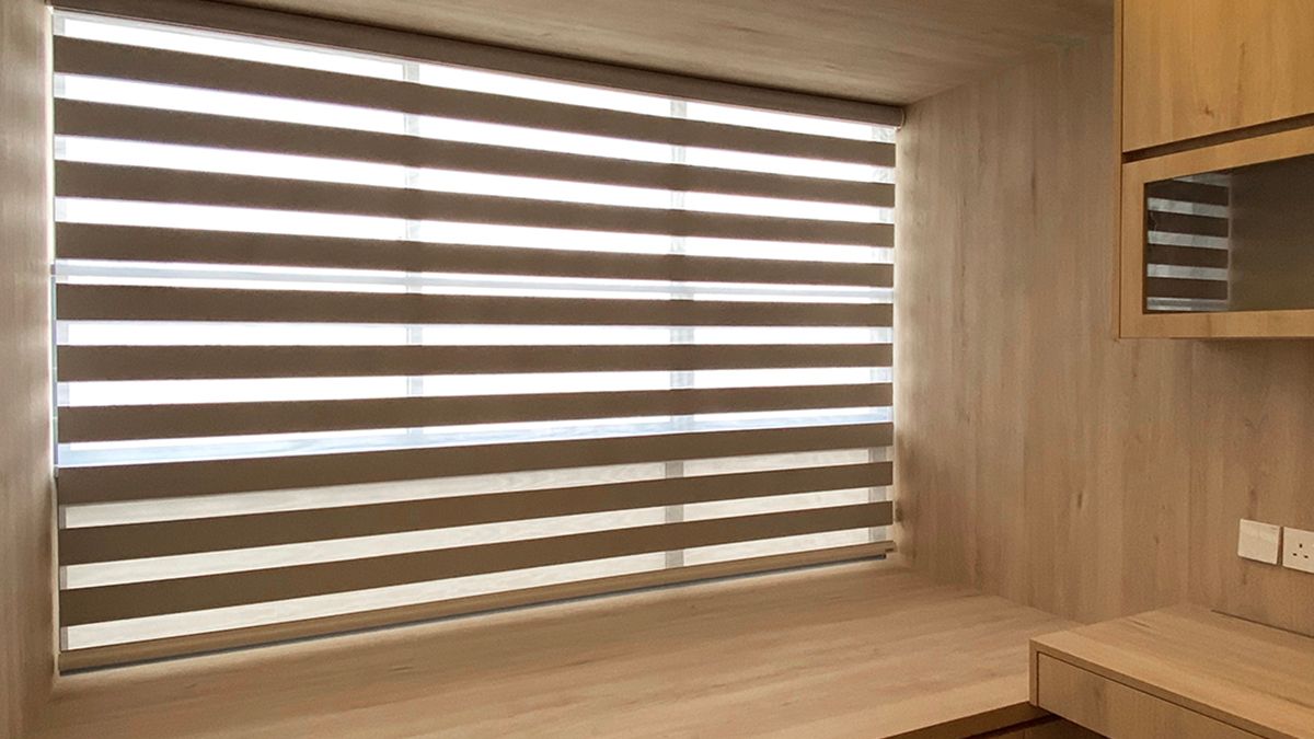 Craft A Shade HDB Combi Blinds Study Bedroom
