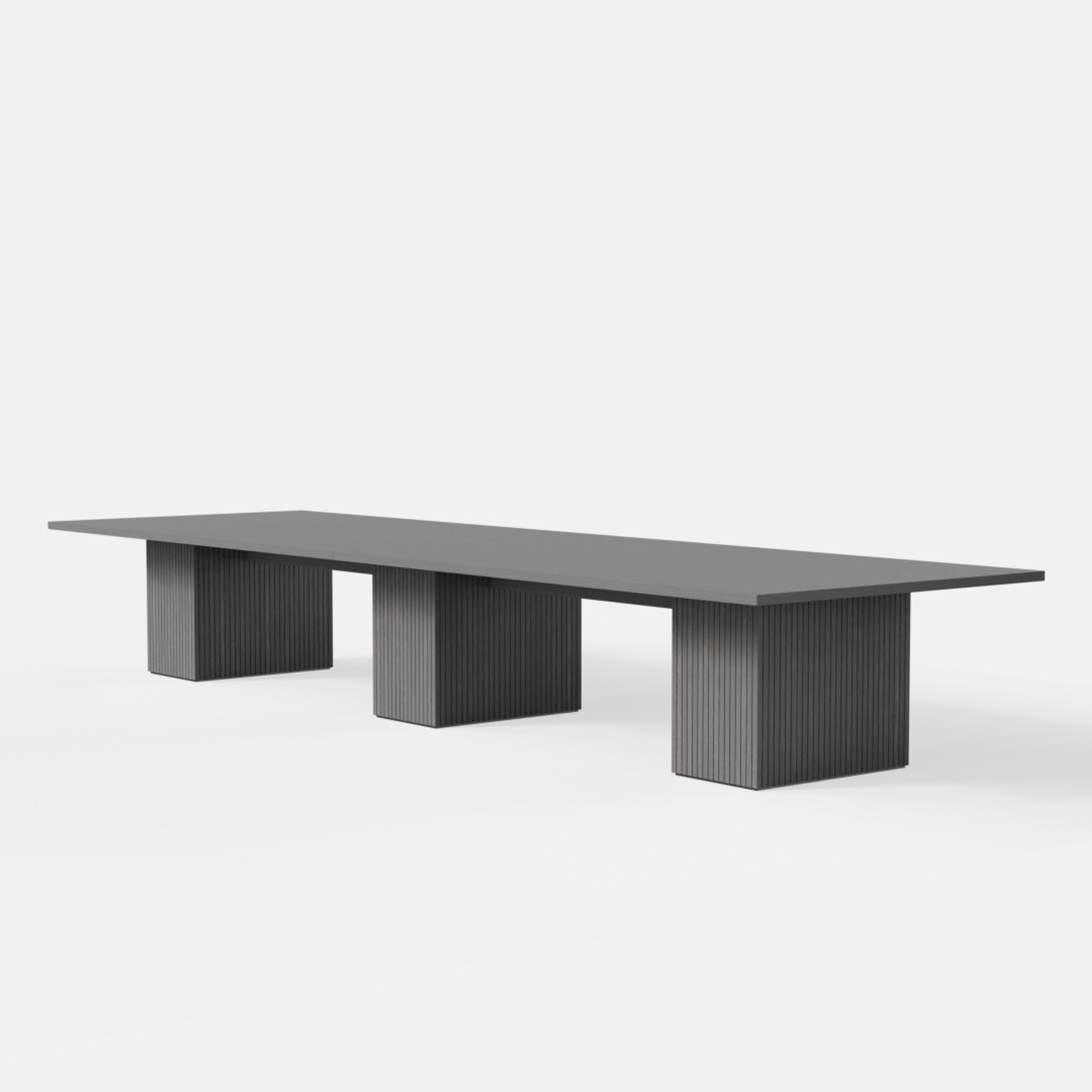 Gathering Boardroom Table Rectangle Base - Variation 91