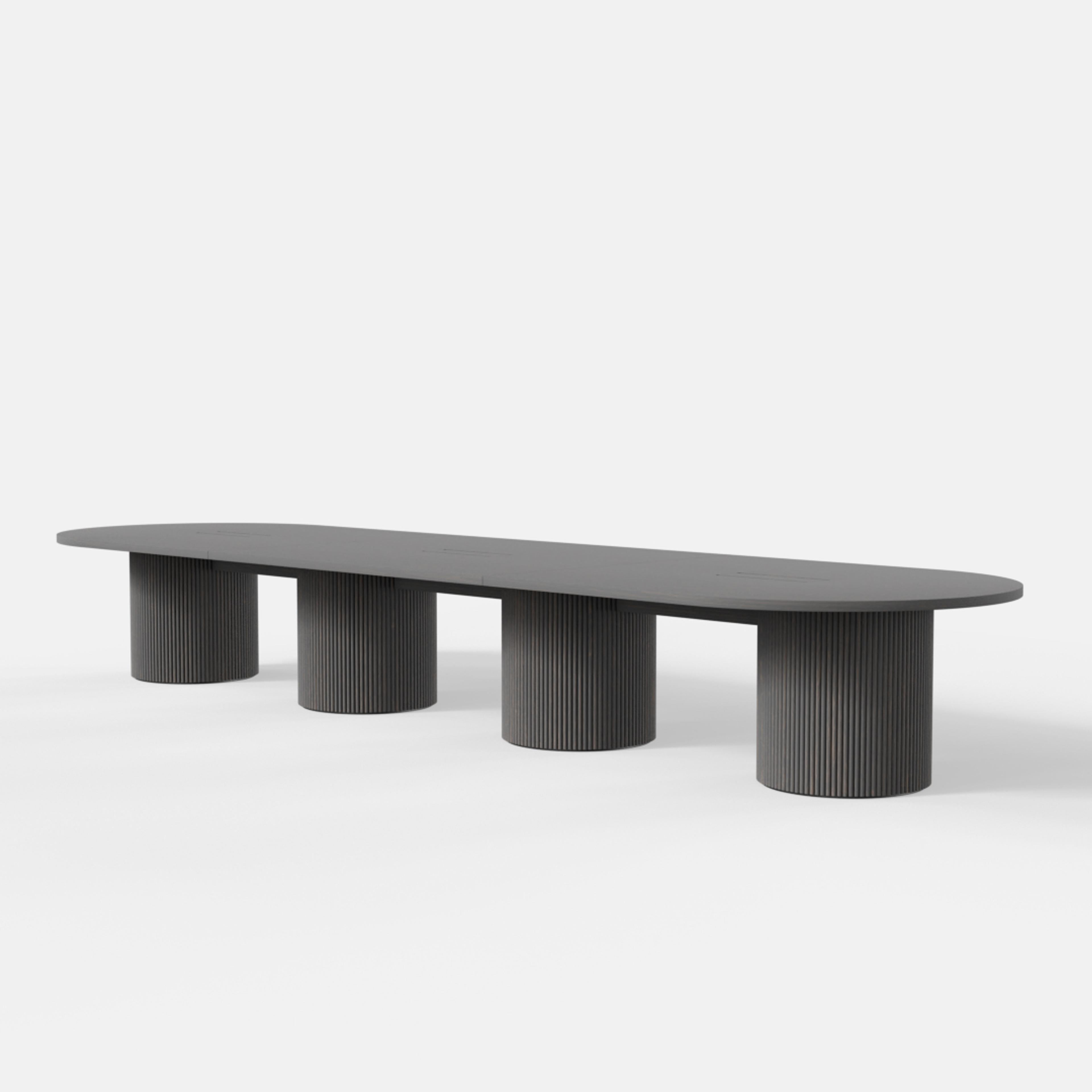 Gathering Workstation Table Round Base - Variation 27