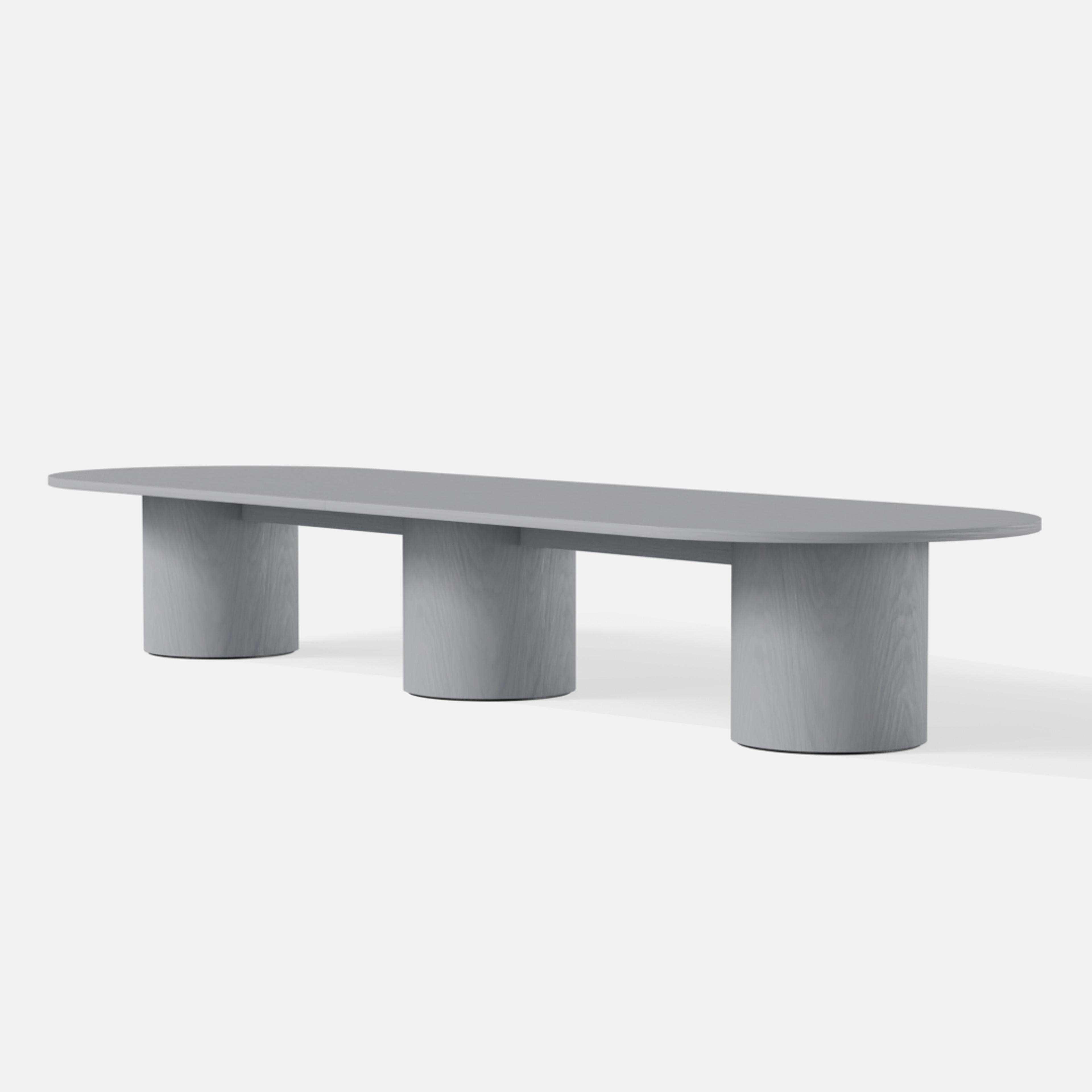 Gathering Boardroom Table Round Base - Variation 78