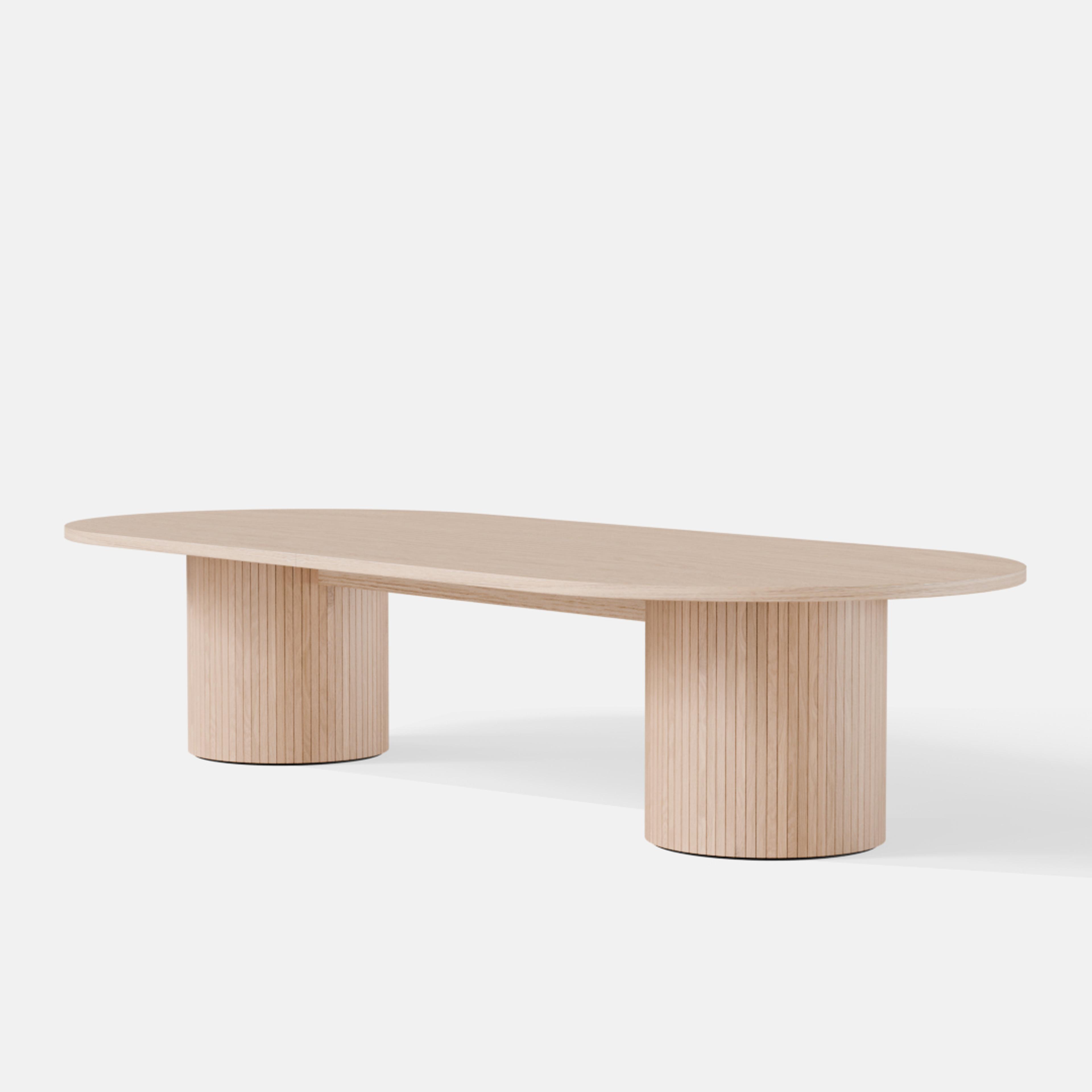 Gathering Boardroom Table Round Base - Variation 64