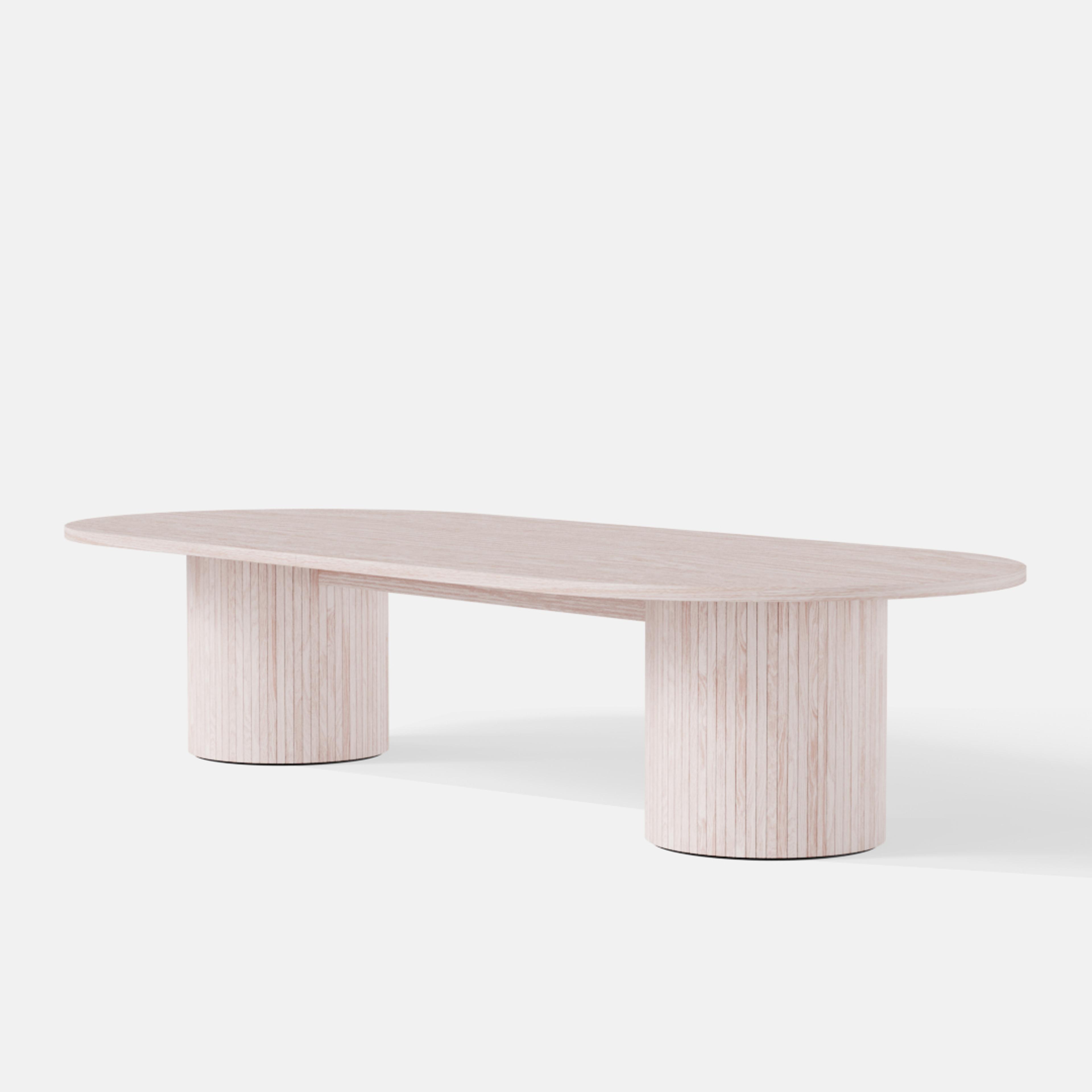 Gathering Boardroom Table Round Base - Variation 60