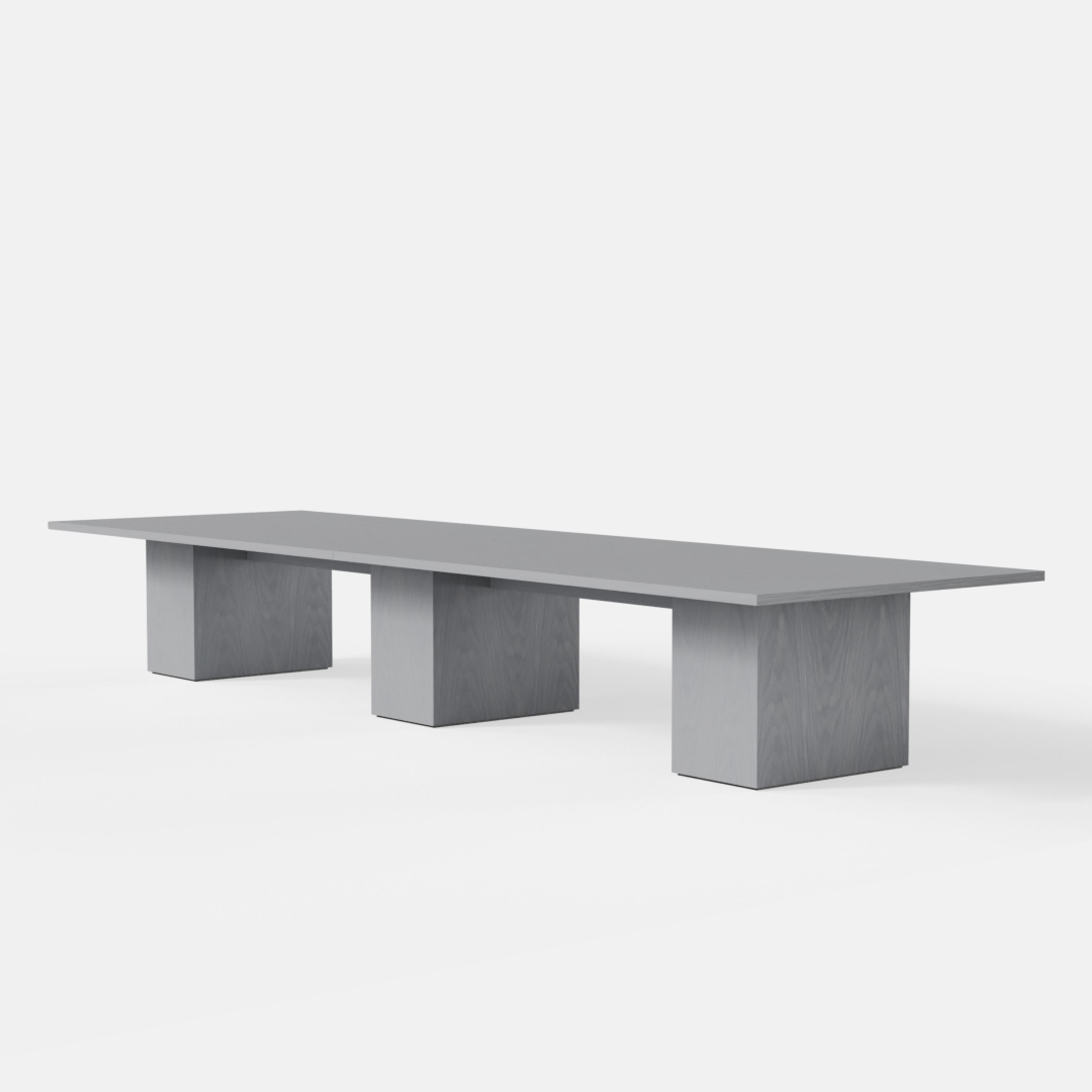 Gathering Boardroom Table Rectangle Base - Variation 70