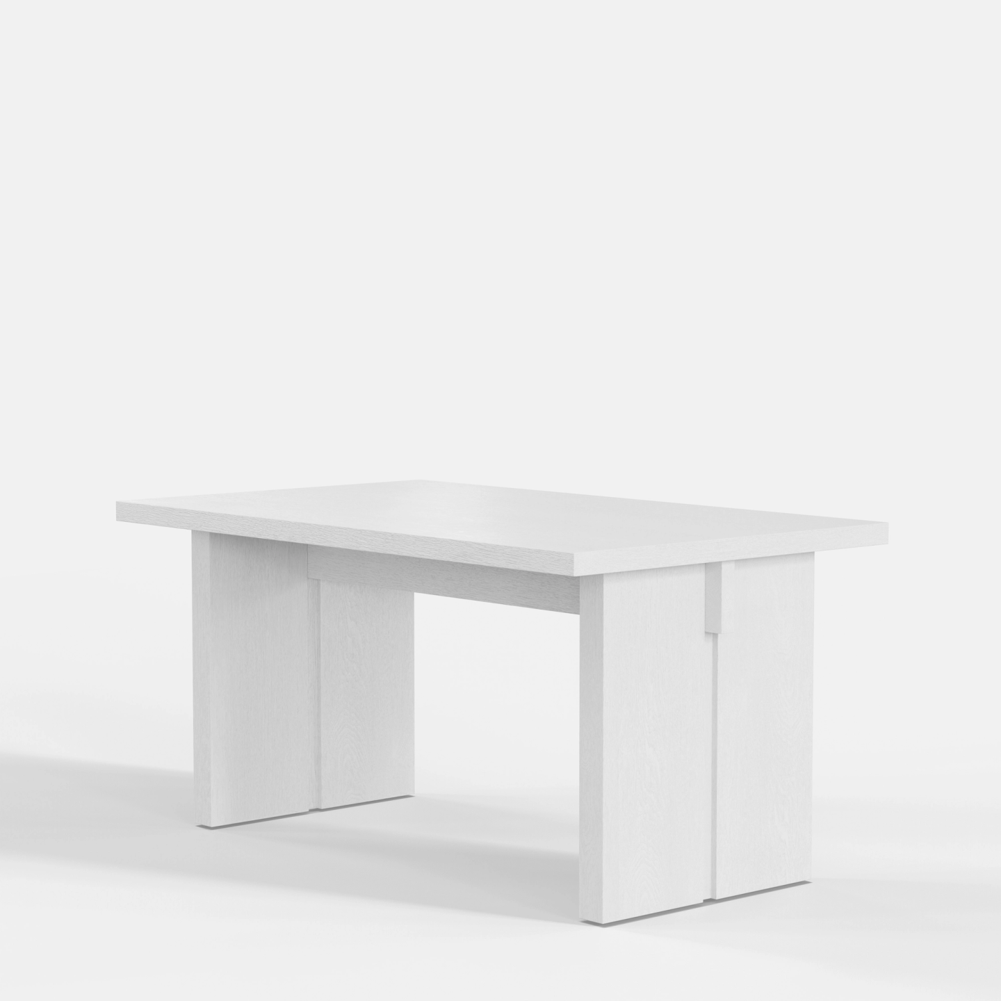 Two Slot Table Slot Dining Table - NOMI Australia