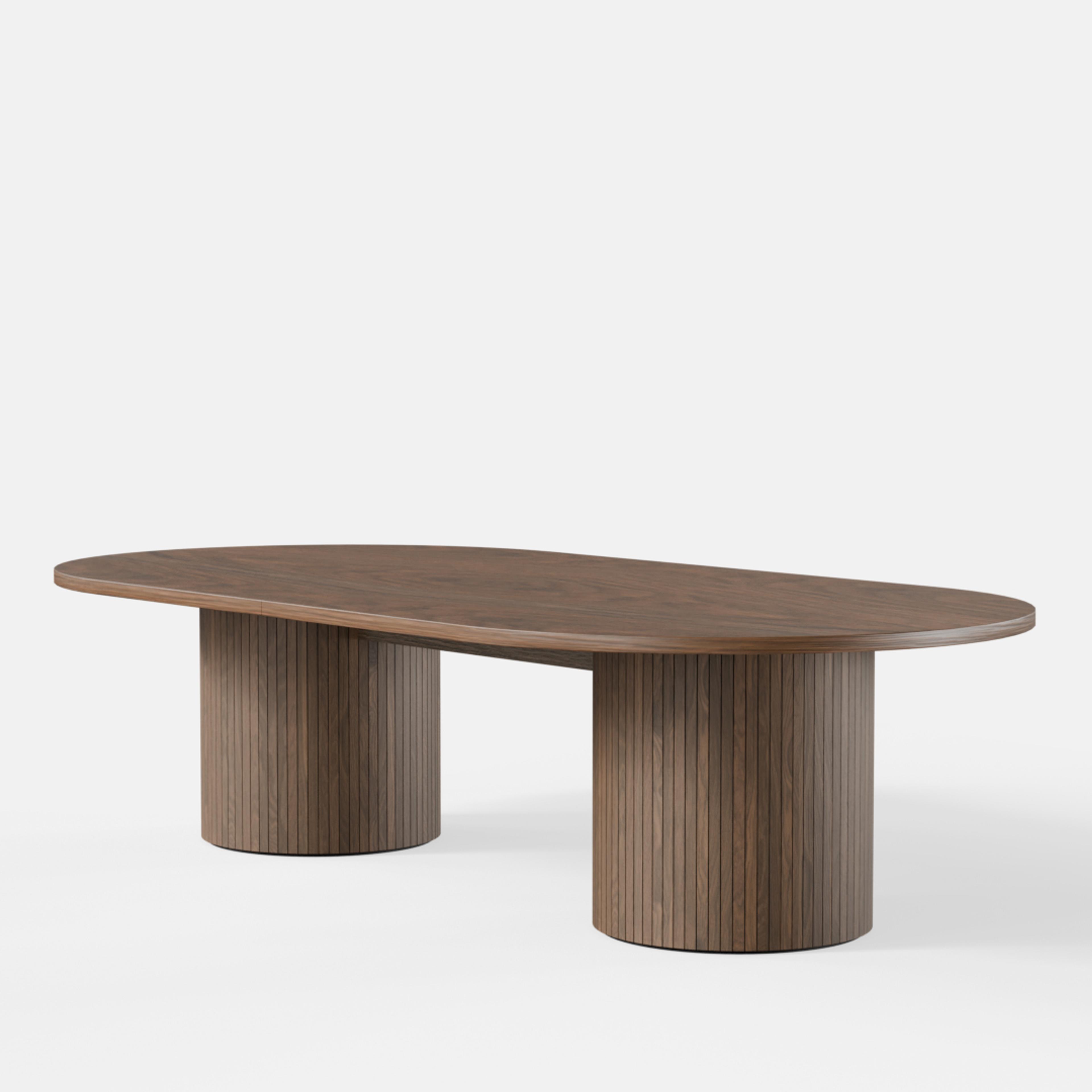 Gathering Boardroom Table Round Base - Variation 26