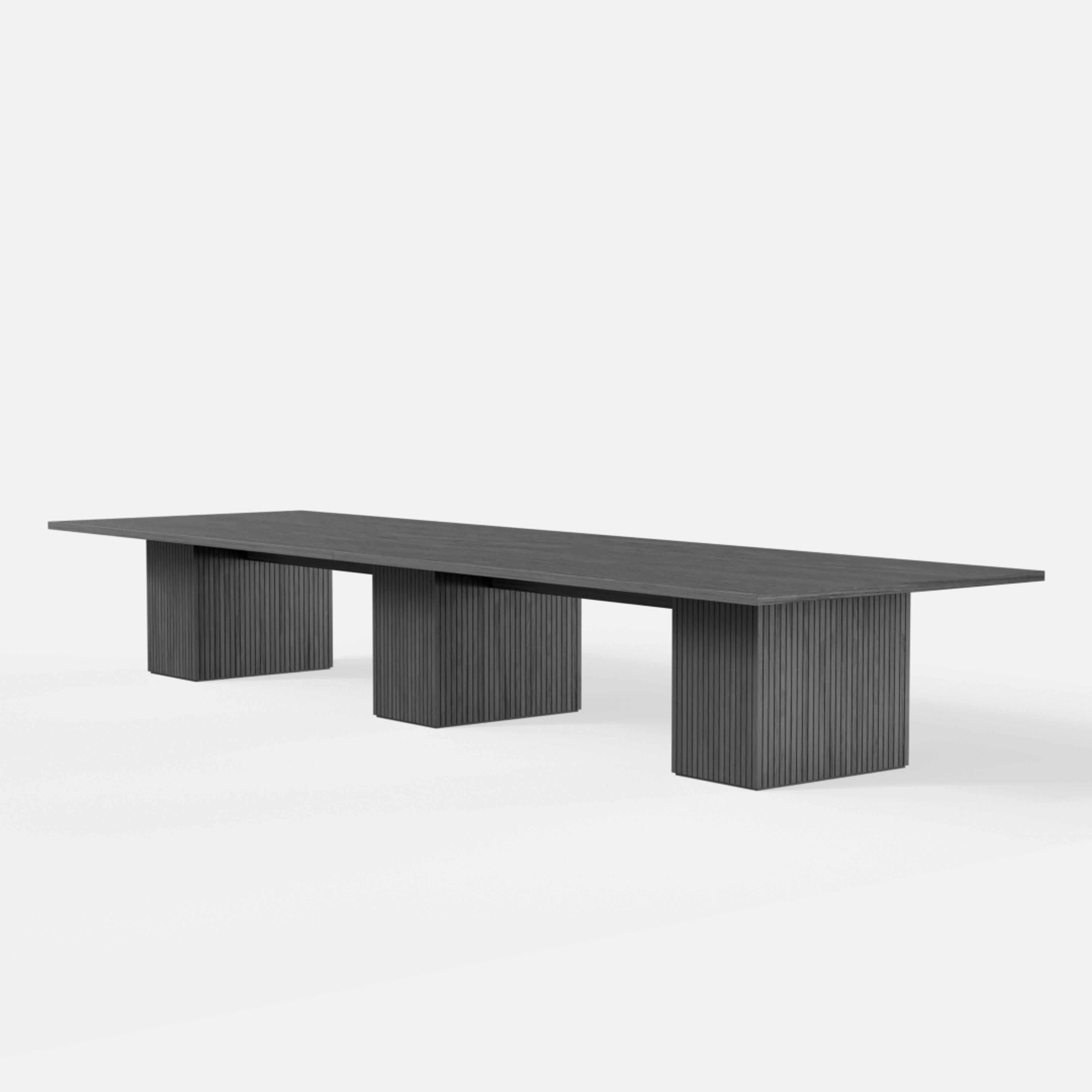 Gathering Boardroom Table Rectangle Base - Variation 93