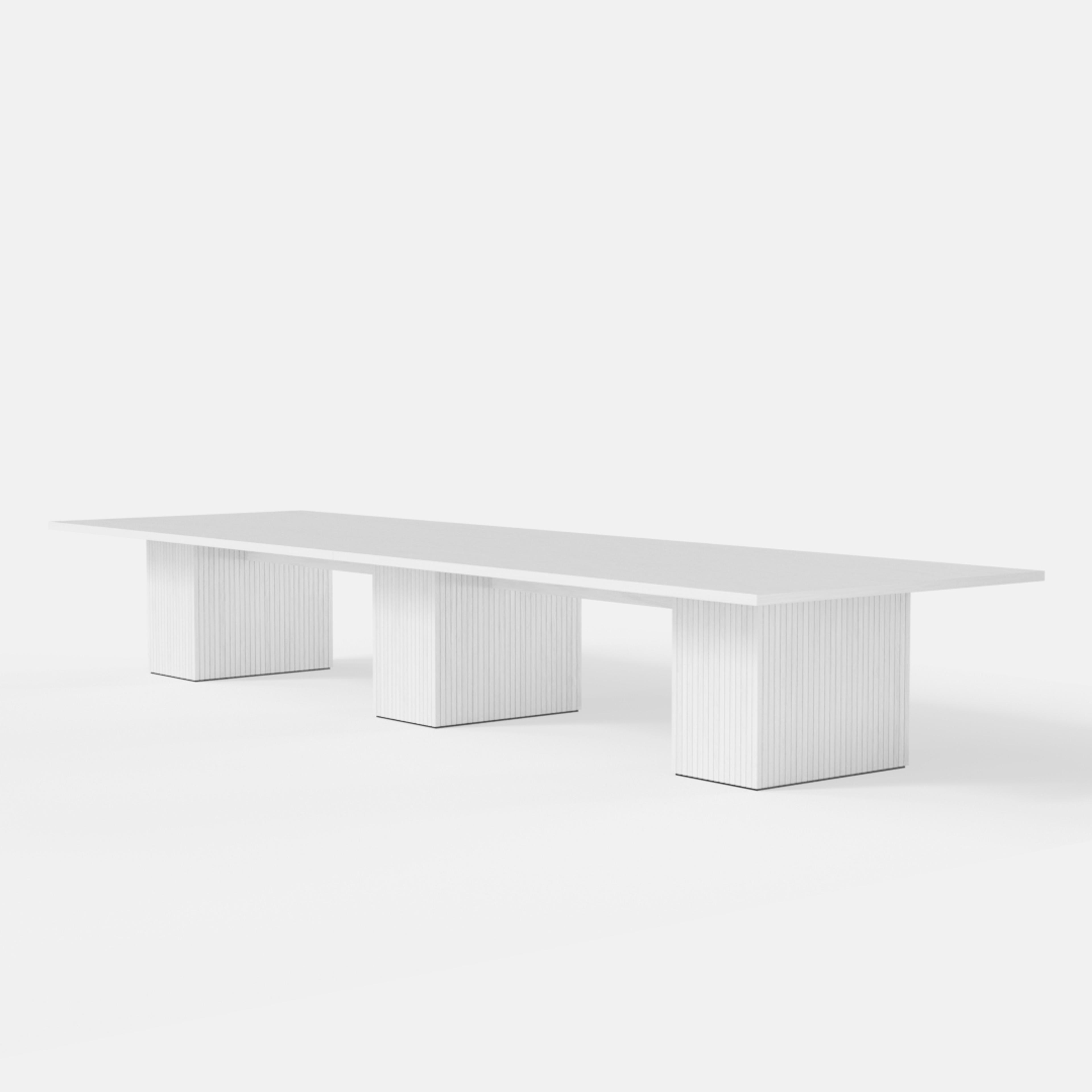 Gathering Boardroom Table Rectangle Base - Variation 95