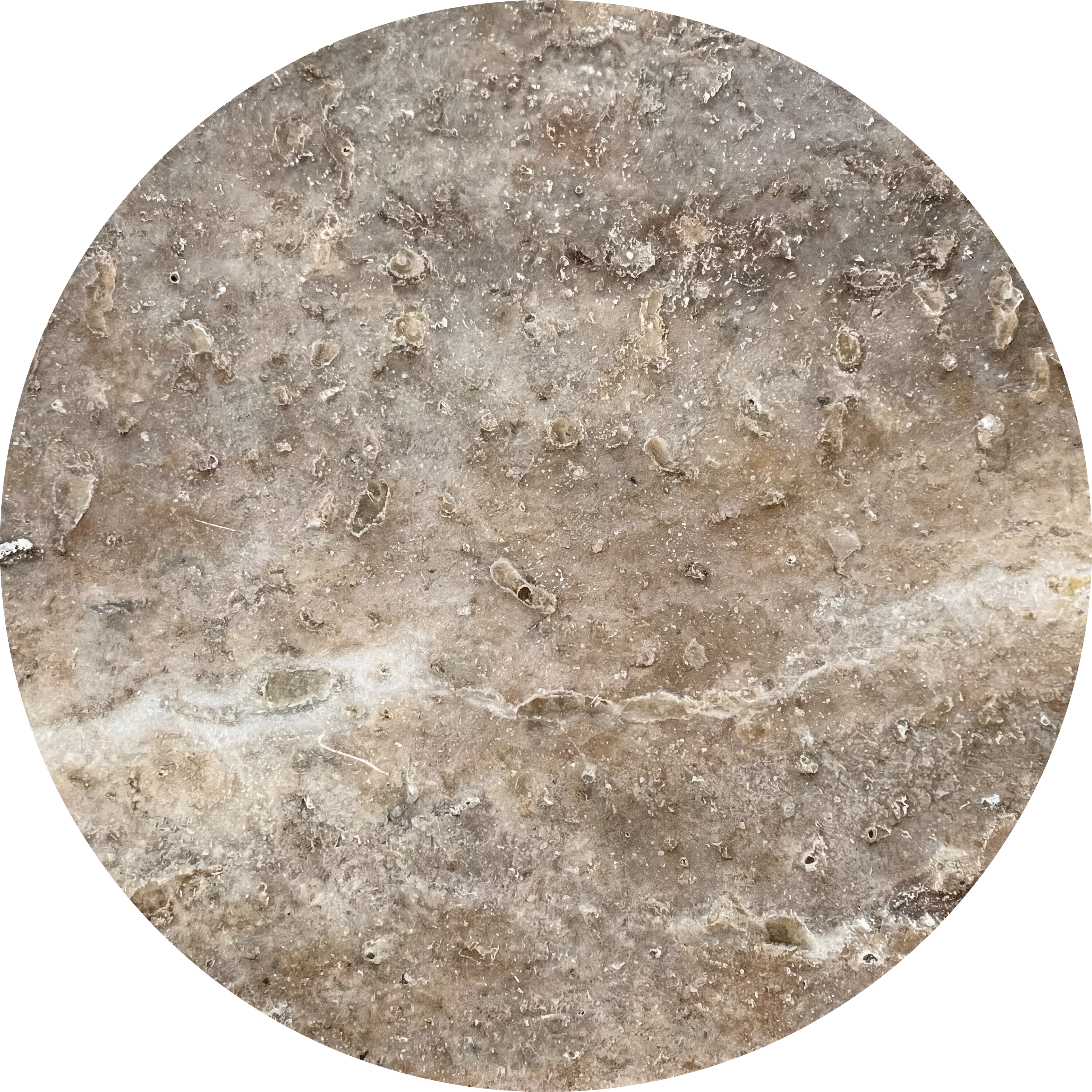 Travertine Dark Silver