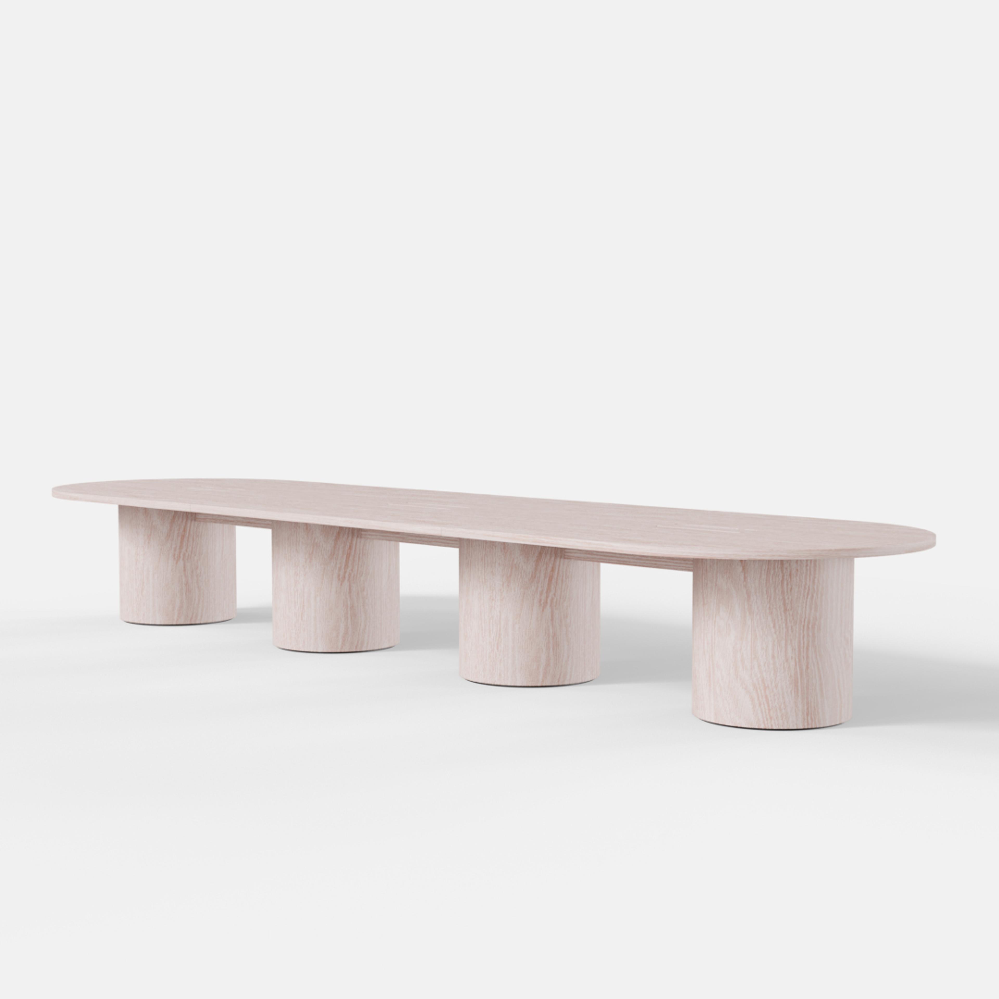 Gathering Workstation Table Round Base - Variation 20