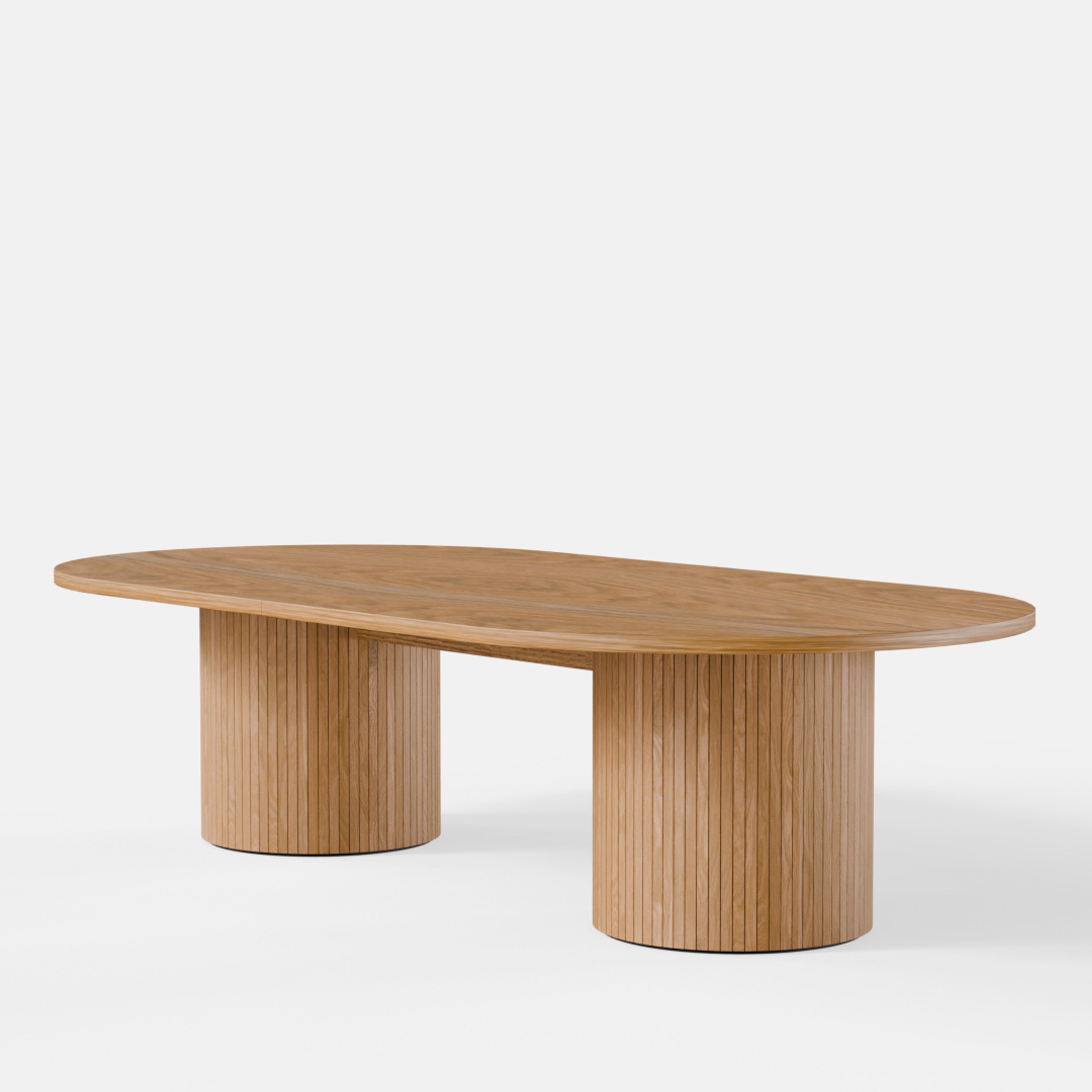 Gathering Boardroom Table Round Base - Variation 25