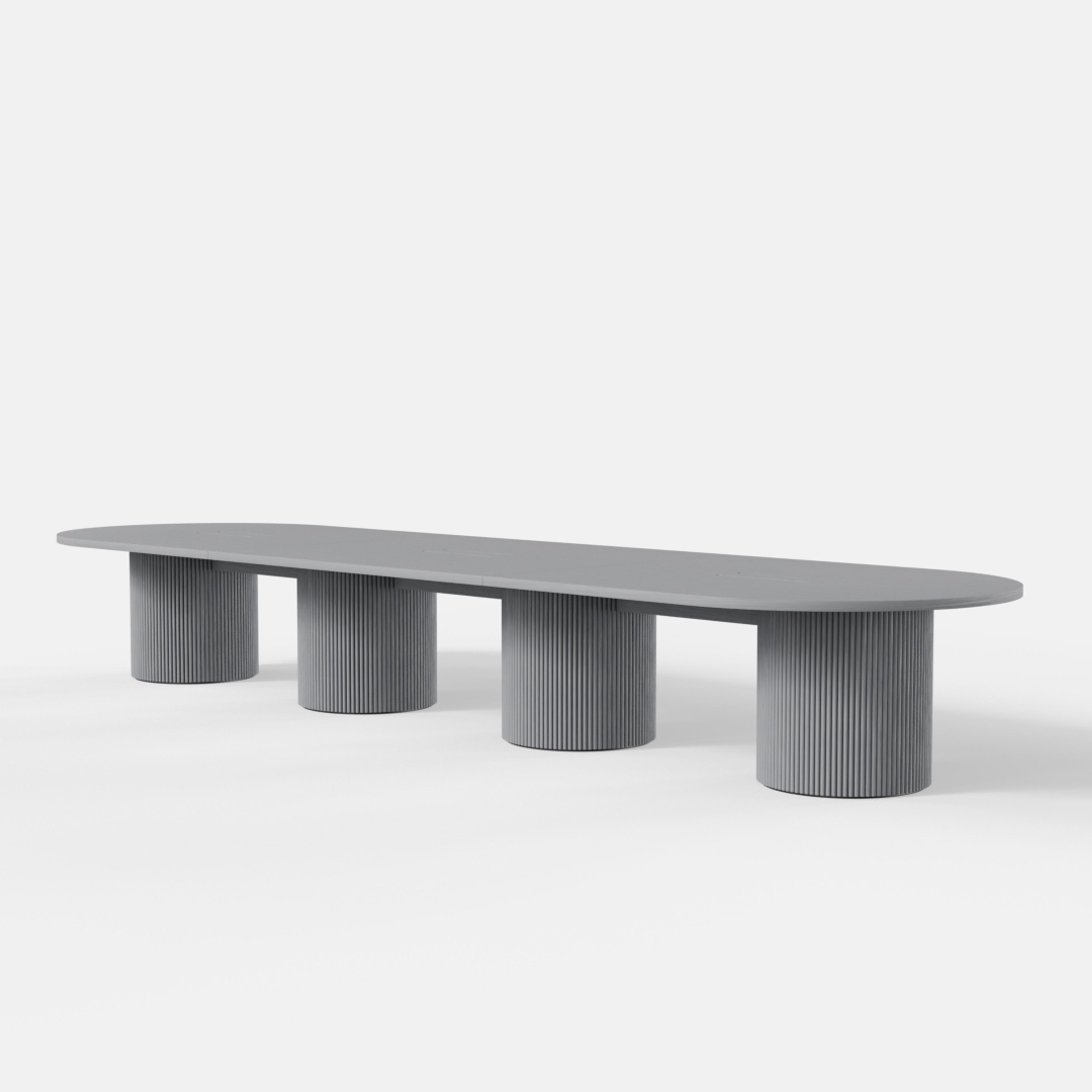 Gathering Workstation Table Round Base - Variation 30