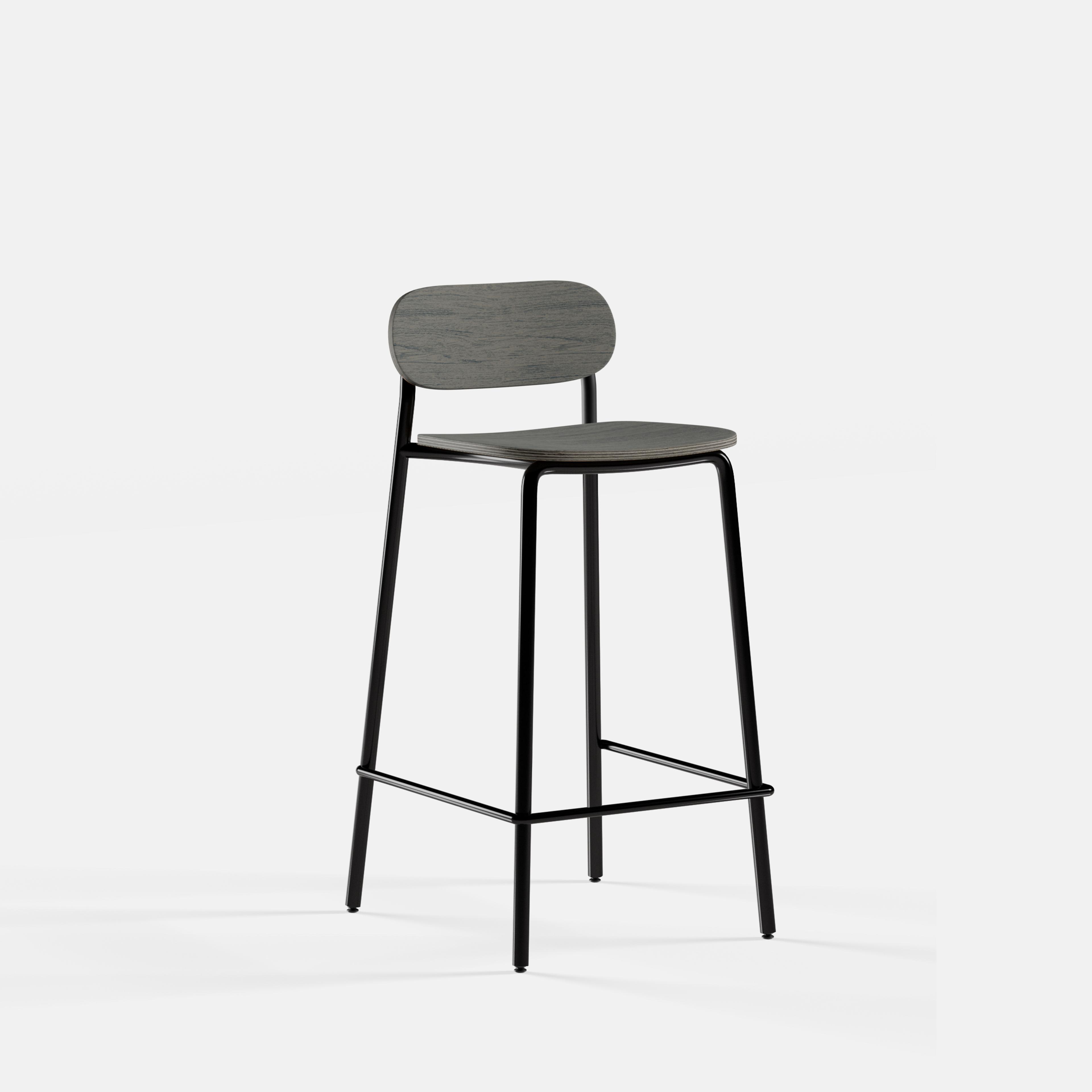 Frame Barstool (2 Piece Seat) - Variation 3